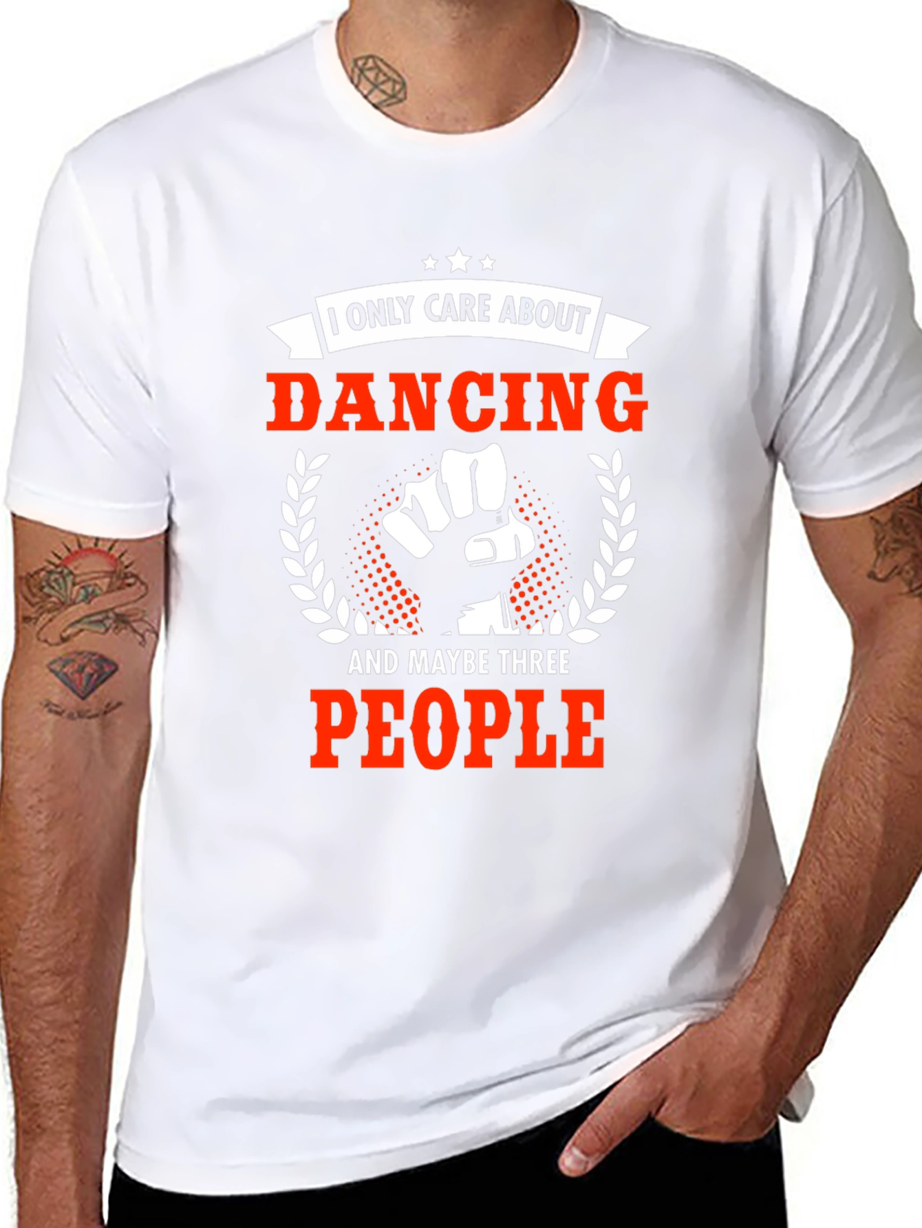 Dancing Lover Graphic T-Shirt - Black