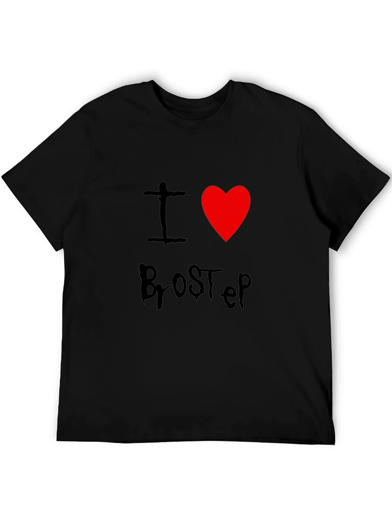 I Heart Brostep Black Tee