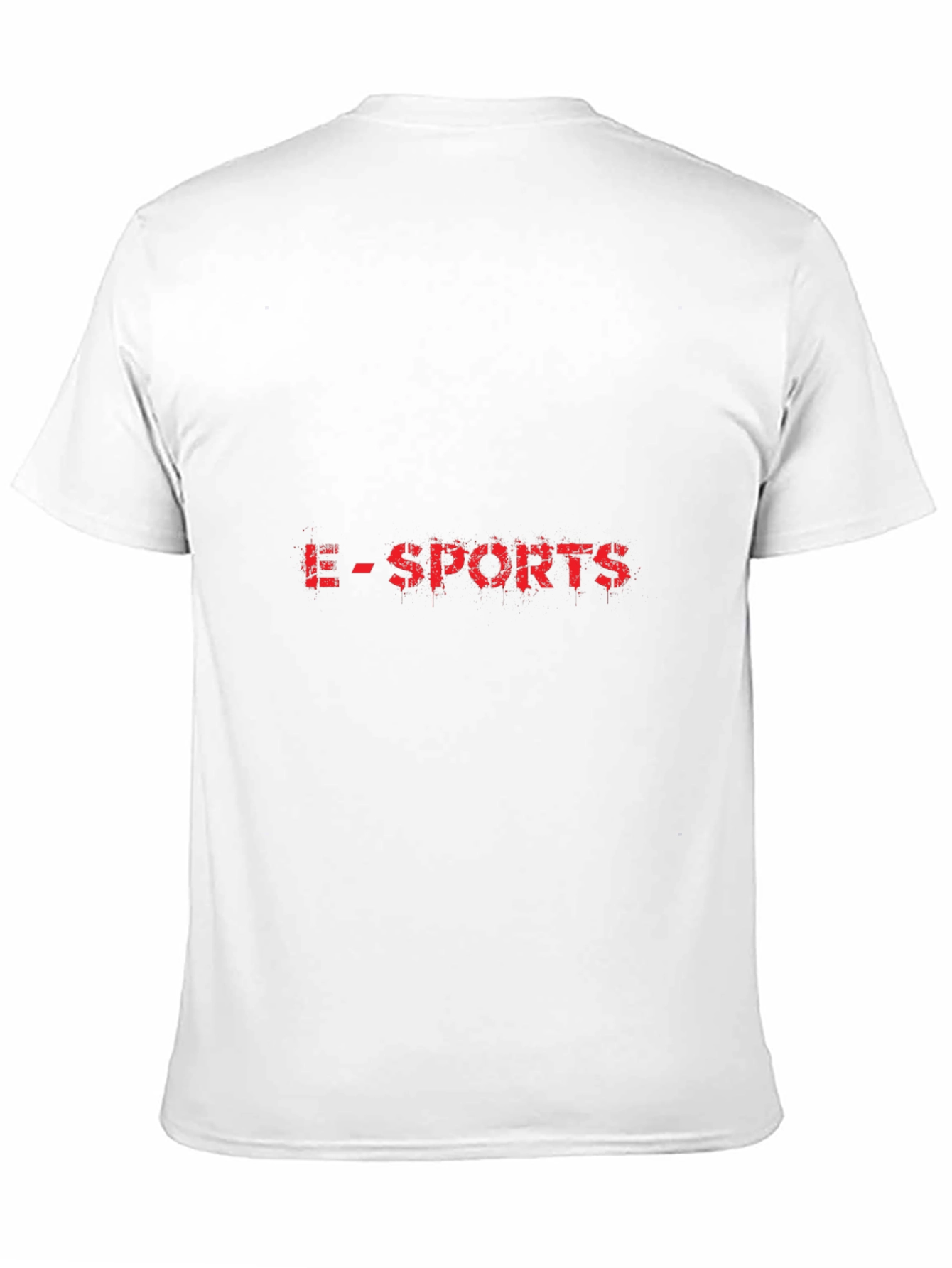 E-Sports Graphic Tee - Black Cotton T-Shirt