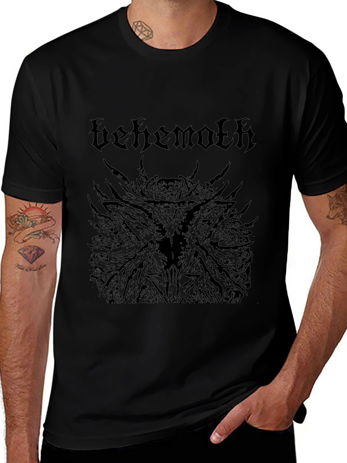 Behemoth Band T-Shirt - Black Metal Music Tee