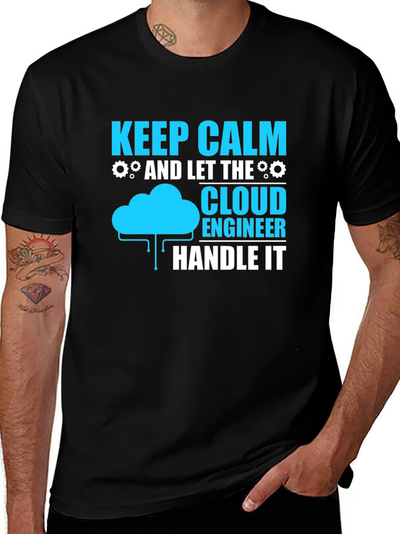 Cloud Engineer T-Shirt: Keep Calm and Handle It