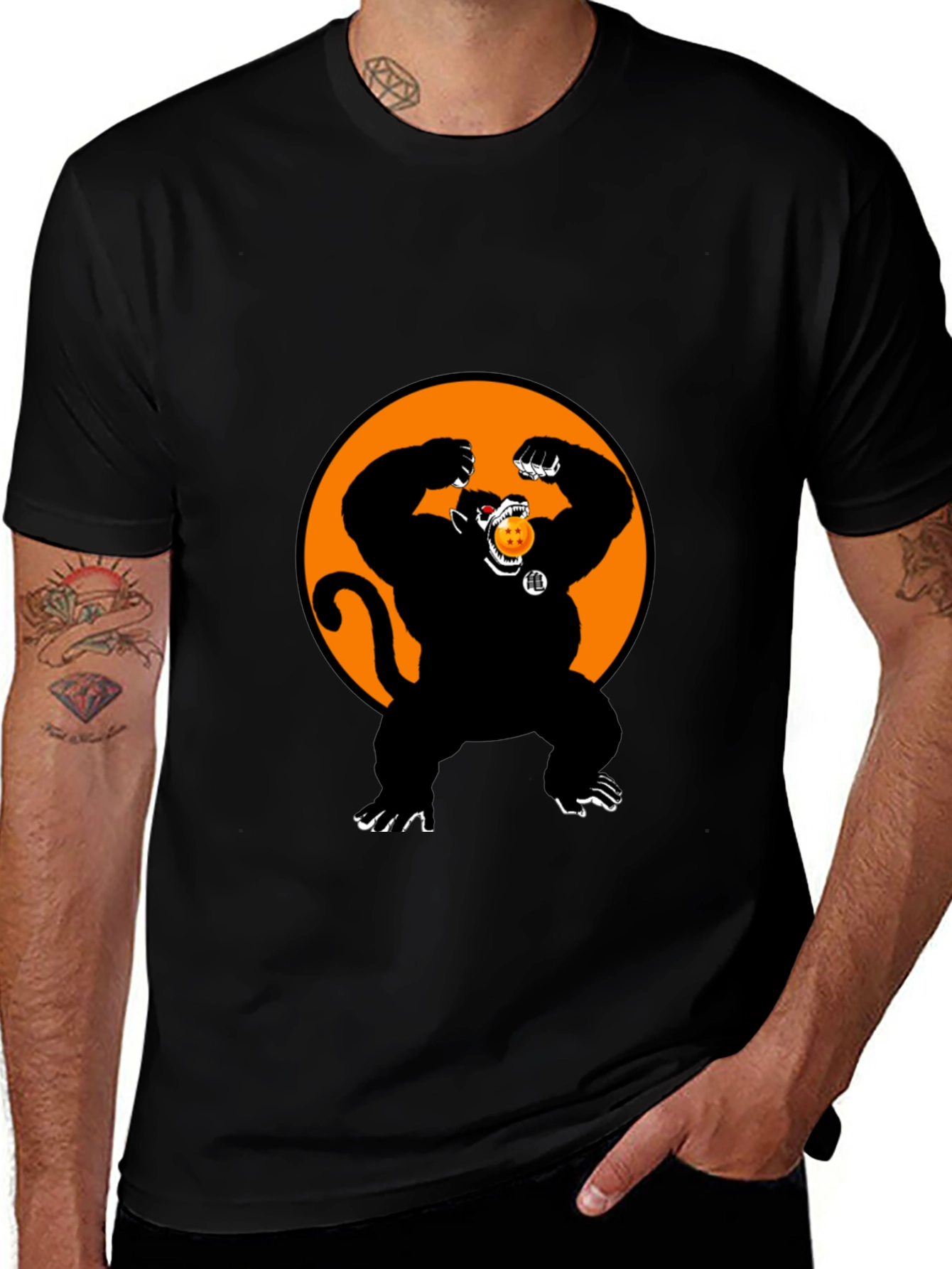 Great Ape Graphic T-Shirt - Anime Inspired Tee