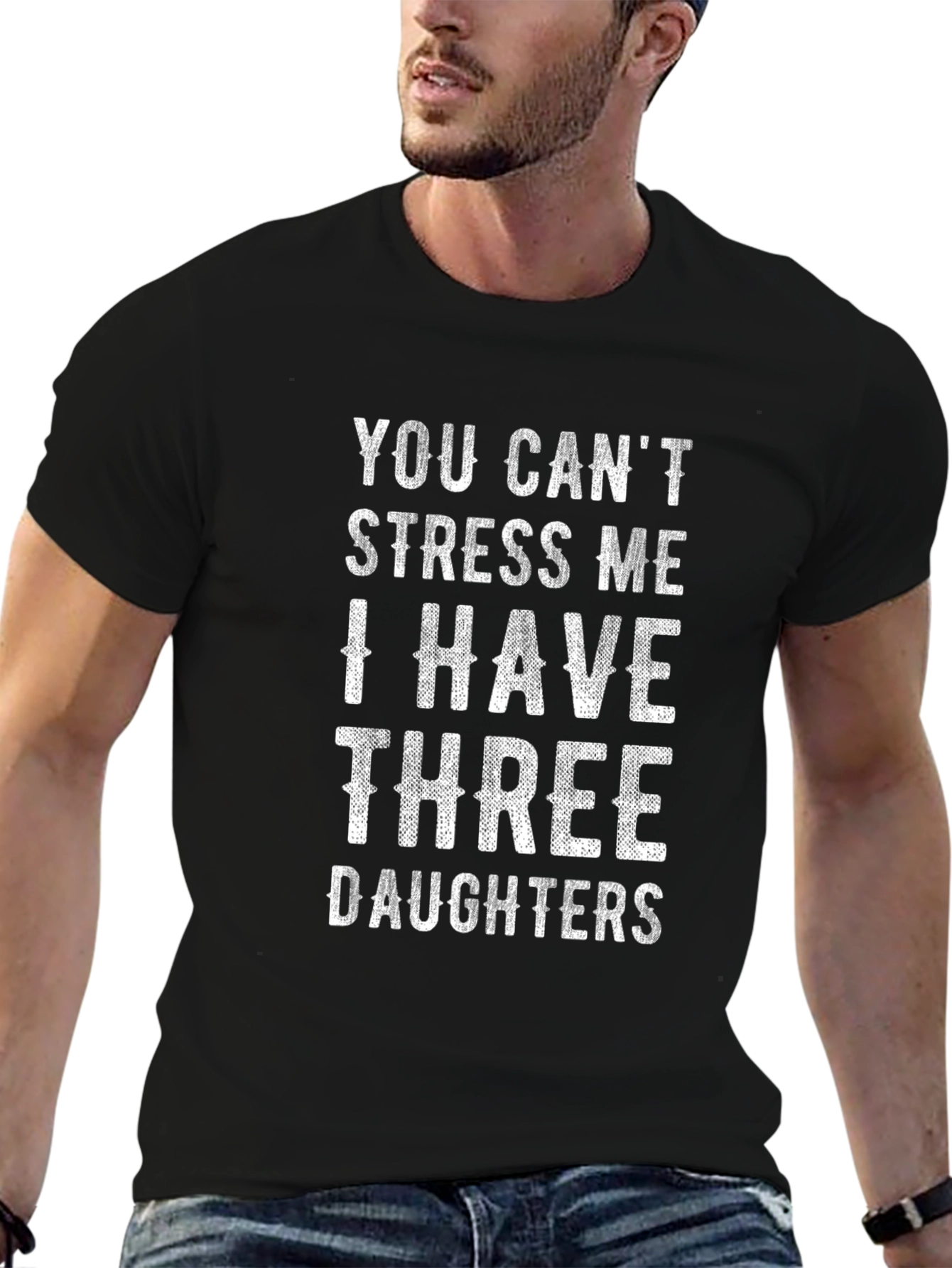 Dad Life: Three Daughters T-Shirt