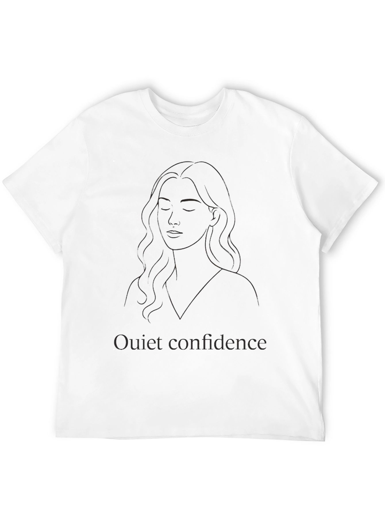 Quiet Confidence Black T-Shirt