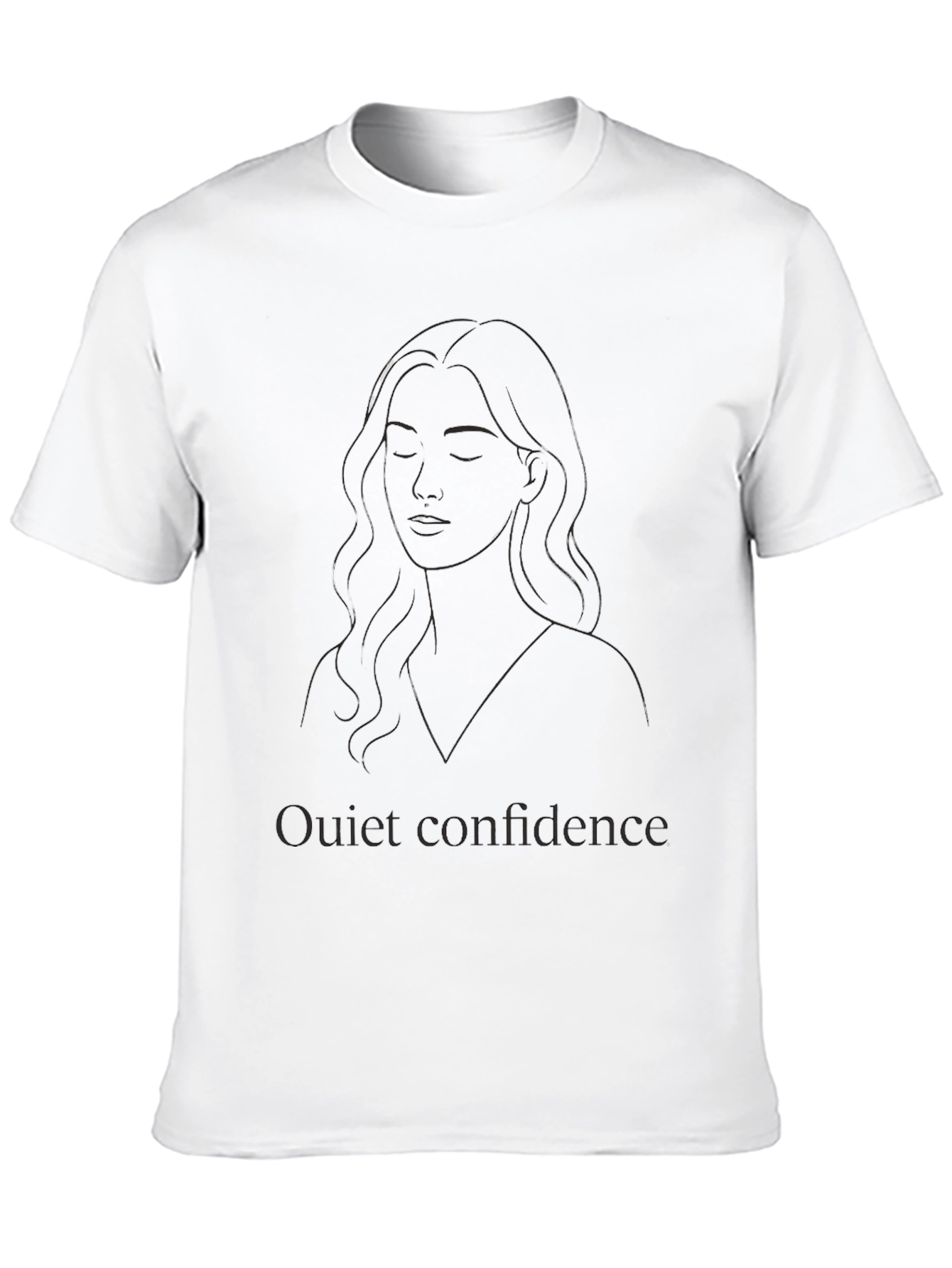 Quiet Confidence Black T-Shirt