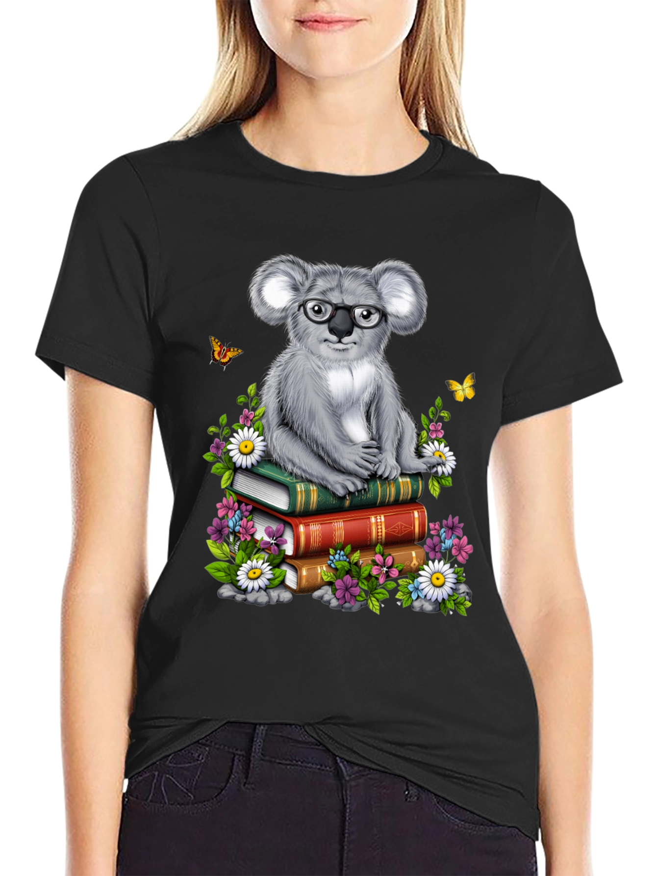 Koala Bookworm T-Shirt
