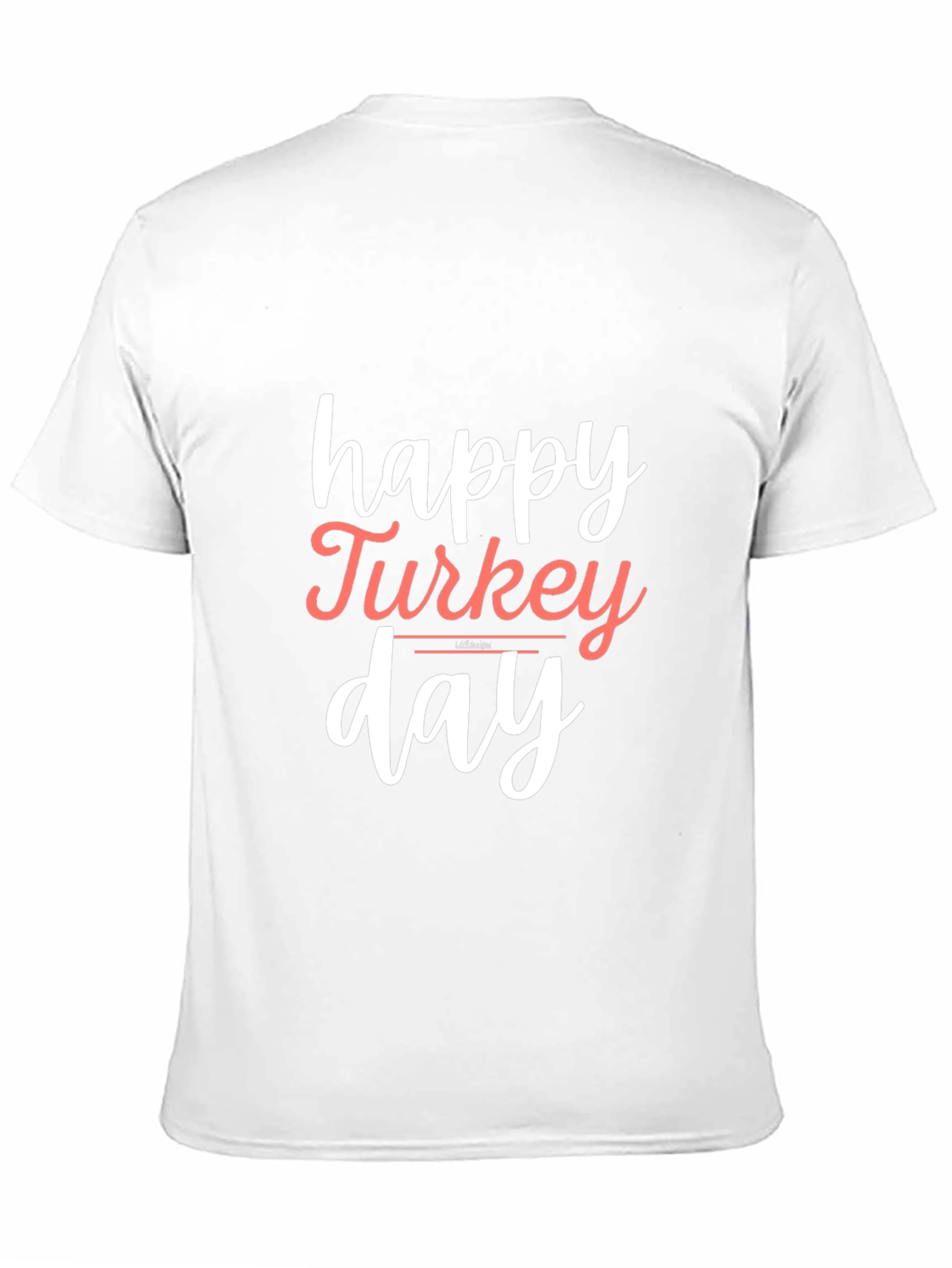 Happy Turkey Day Black T-Shirt