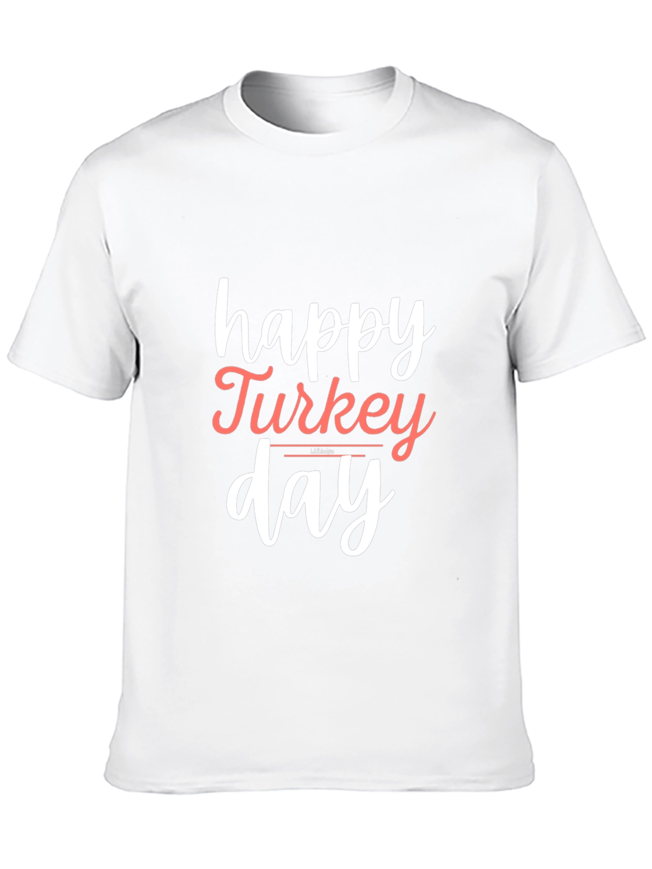 Happy Turkey Day Black T-Shirt