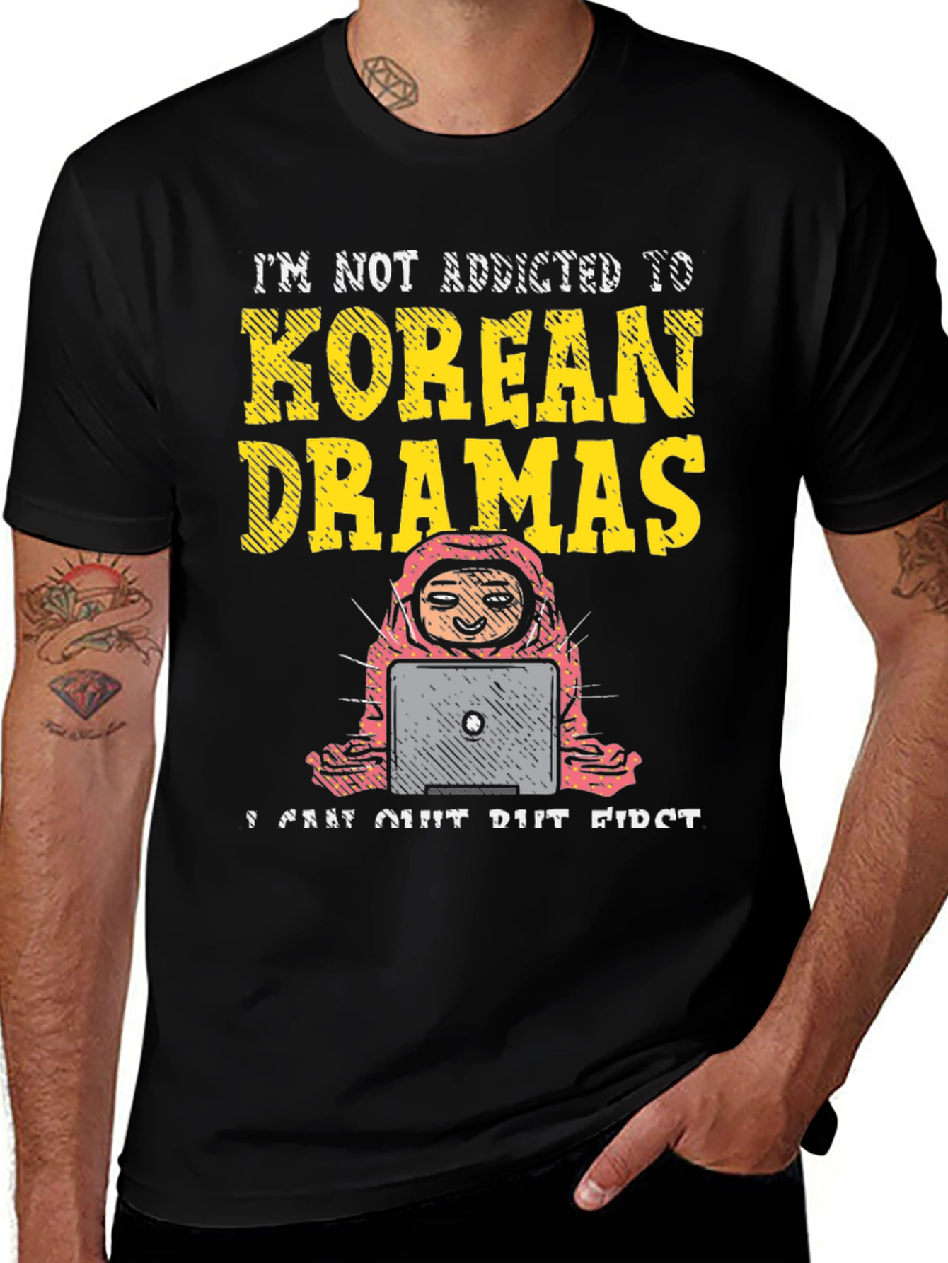 Korean Drama Addict T-Shirt - Funny Unisex Tee