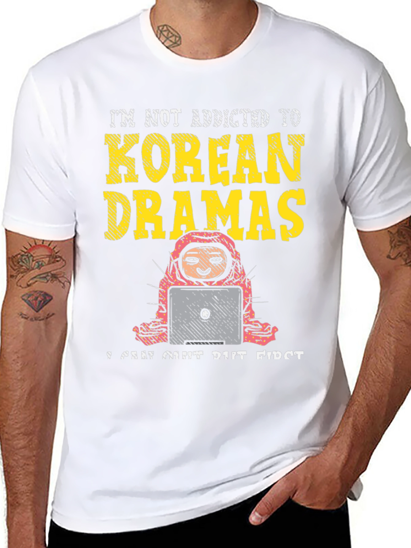 Korean Drama Addict T-Shirt - Funny Unisex Tee