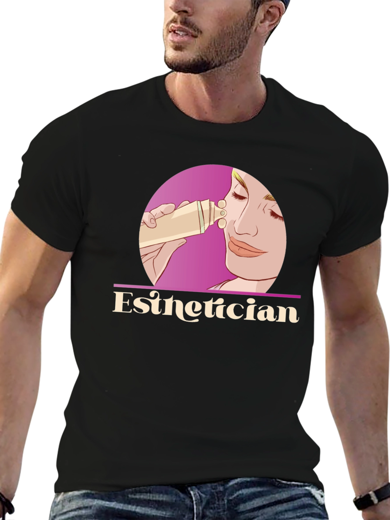 Esthetician T-Shirt - Beauty Therapist Graphic Tee