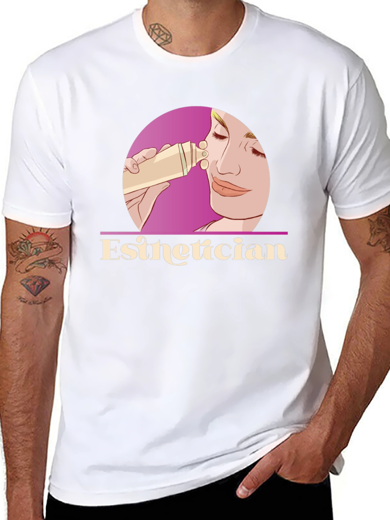 Esthetician T-Shirt - Beauty Therapist Graphic Tee