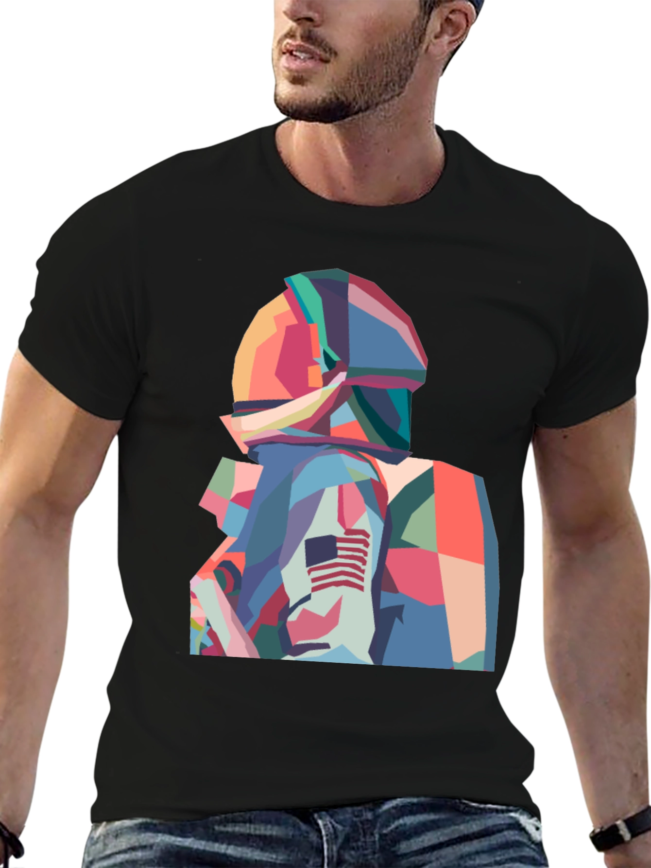 Pop Art Astronaut Graphic Tee