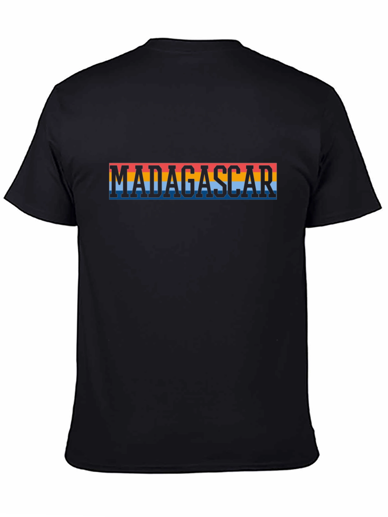 Madagascar Retro T-Shirt Black