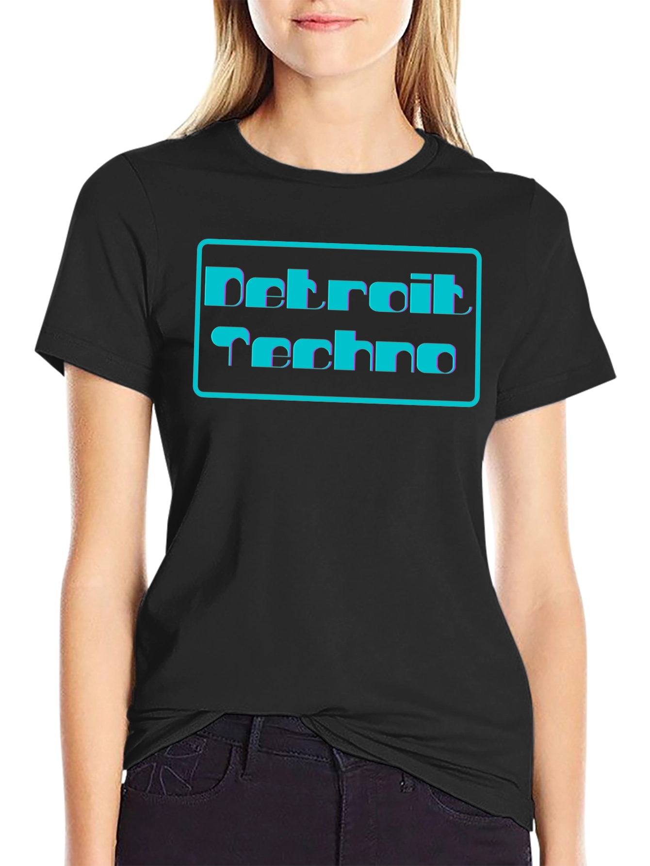 Detroit Techno Graphic T-Shirt - Retro Style
