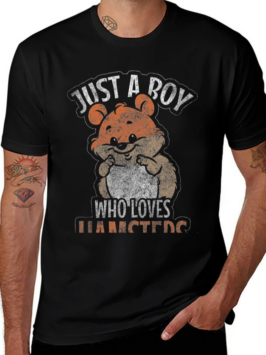 Just A Boy Who Loves Hamsters T-Shirt