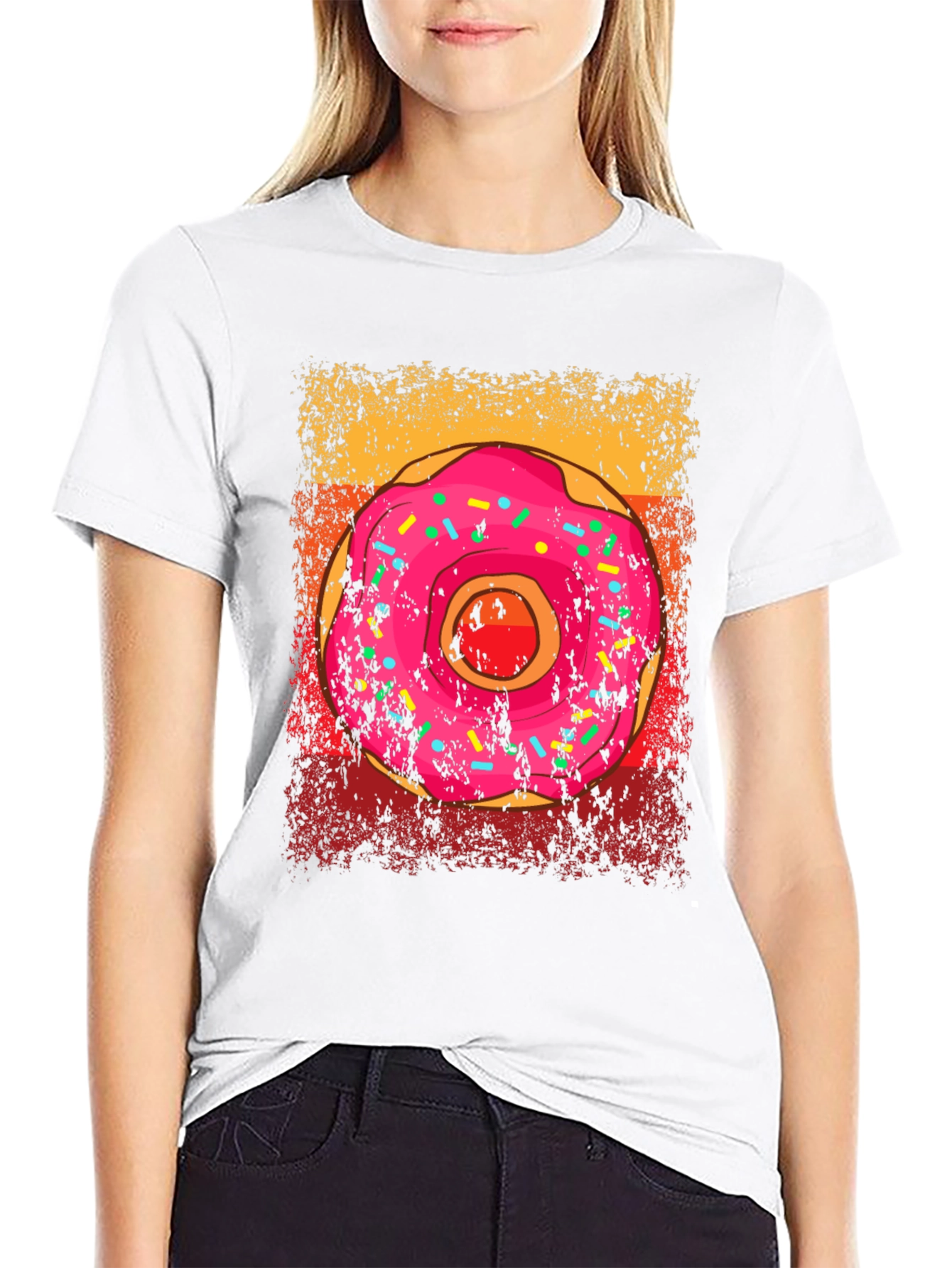 Donut Graphic T-Shirt - Fun & Stylish Tee