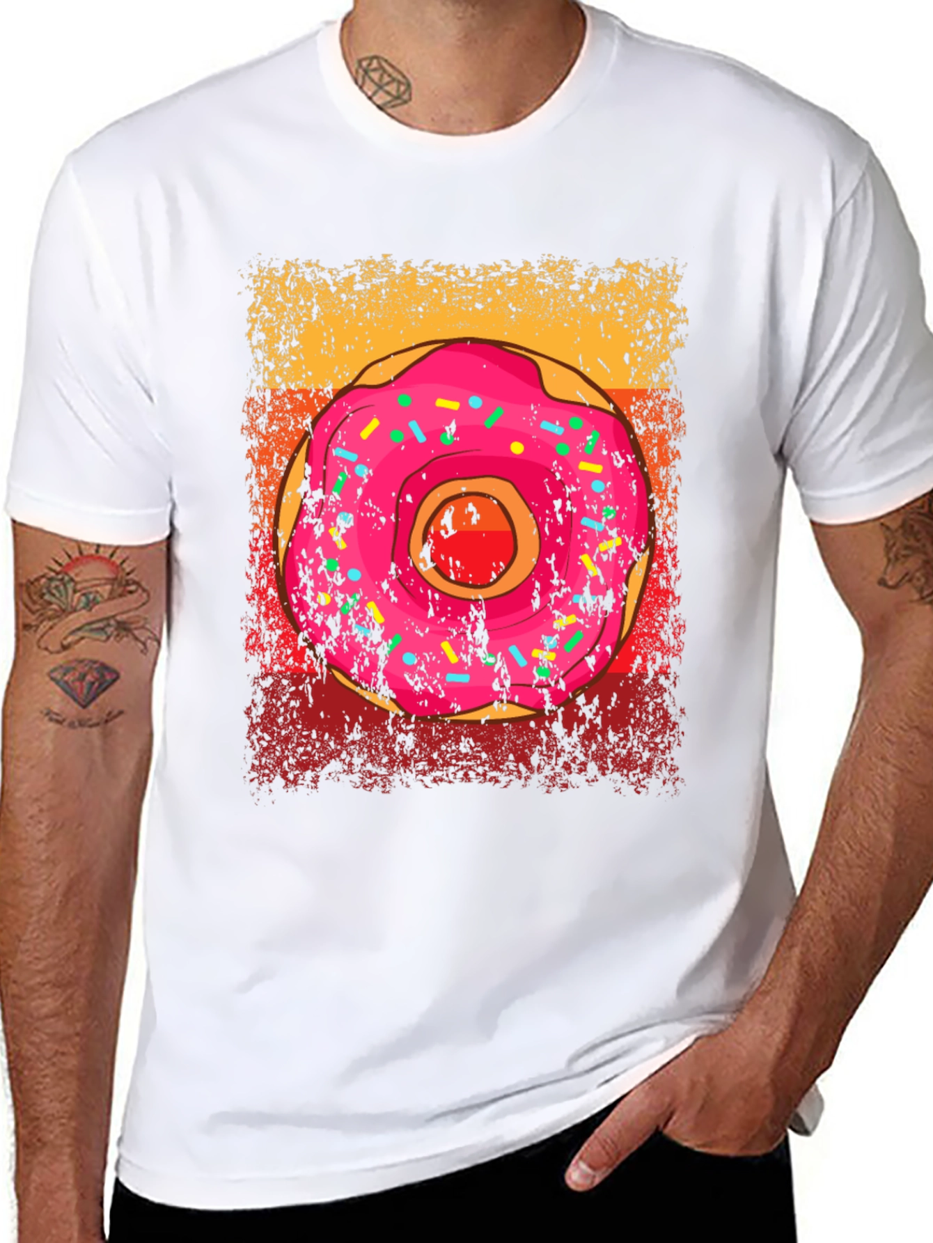 Donut Graphic T-Shirt - Fun & Stylish Tee