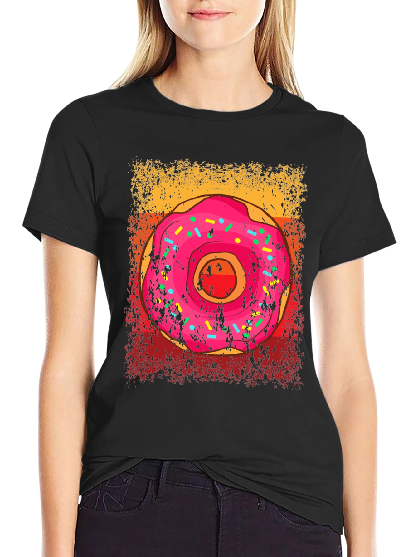 Donut Graphic T-Shirt - Fun & Stylish Tee