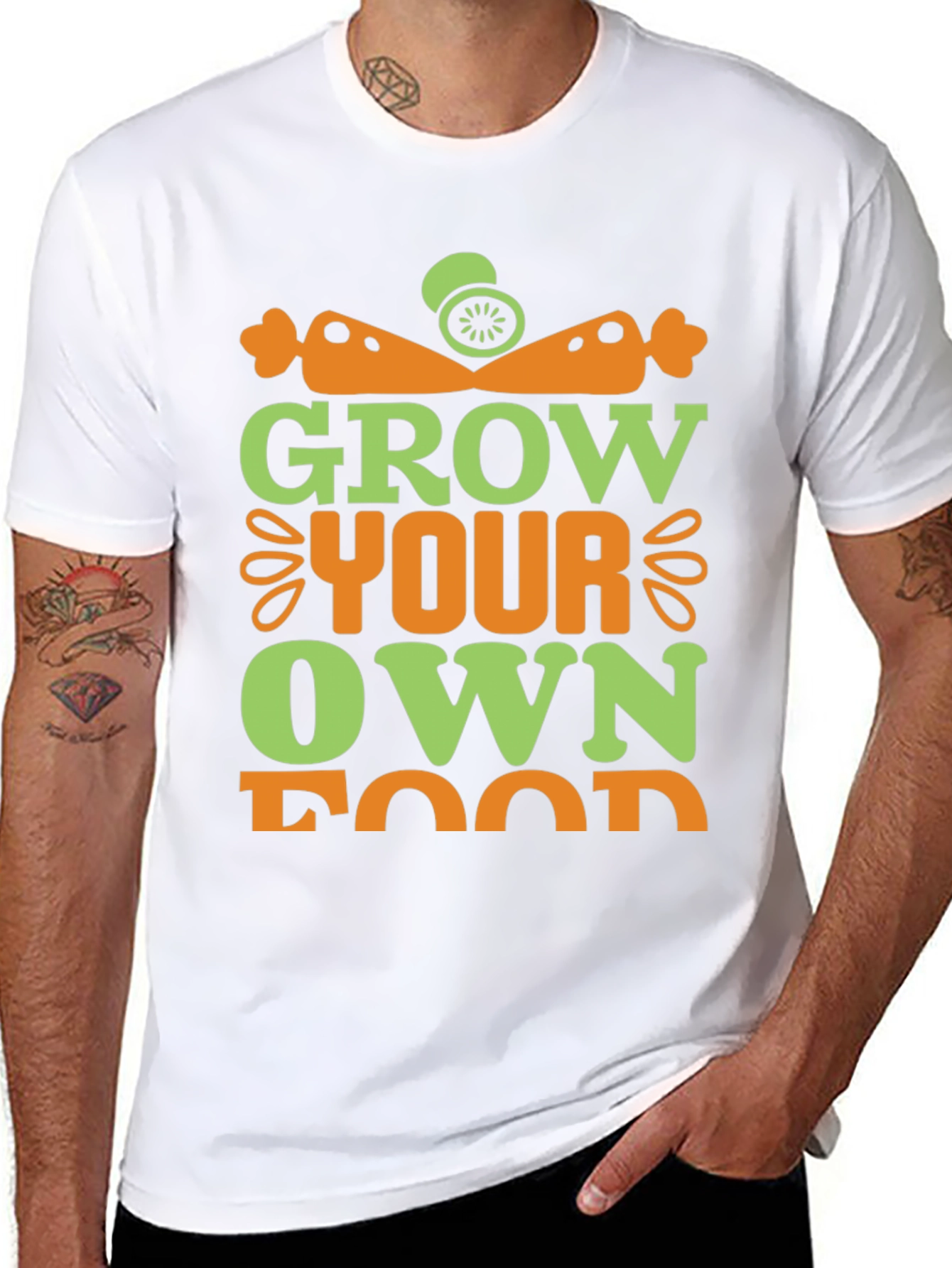 Grow Your Own Food Graphic T-Shirt