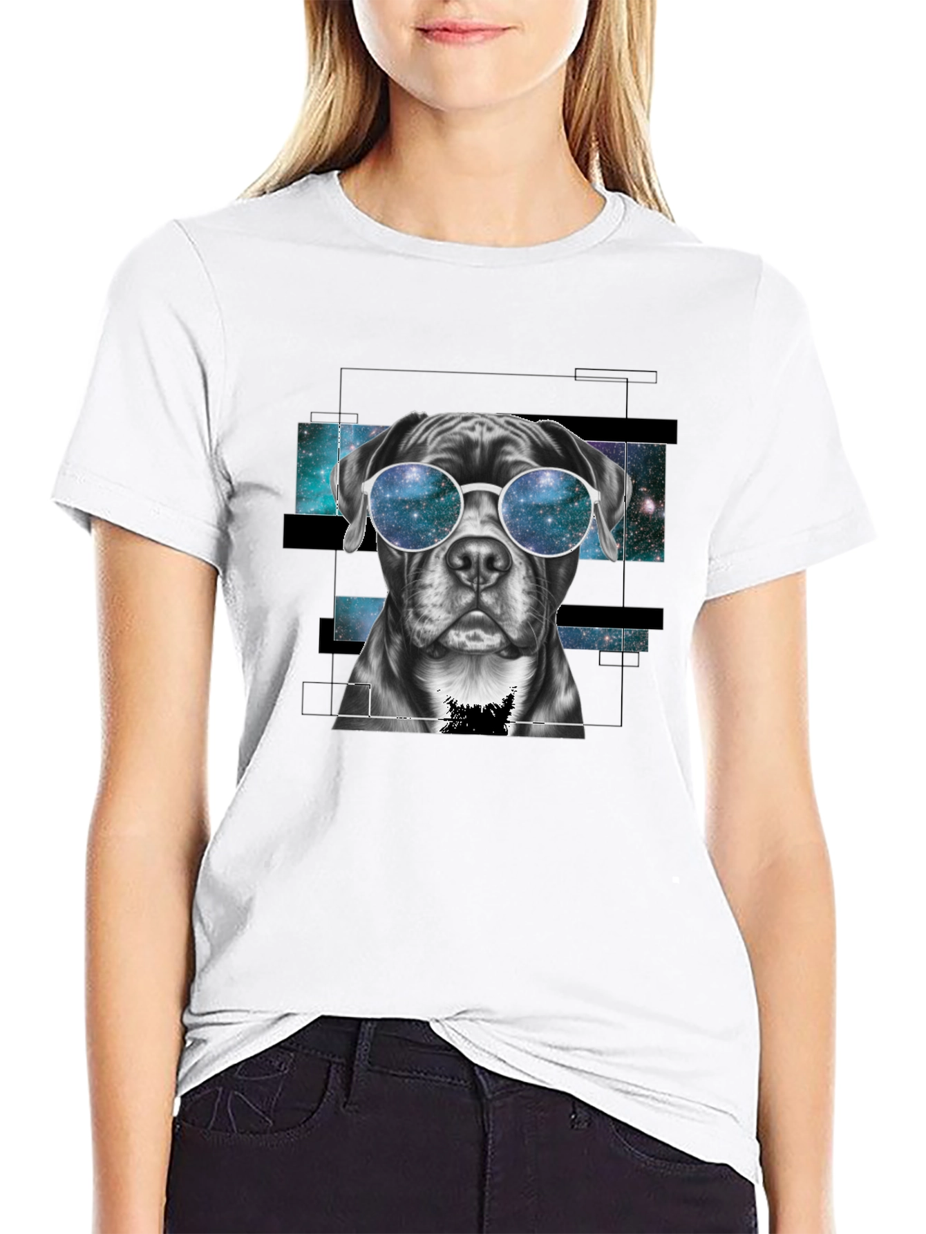 Cool Dog Graphic T-Shirt