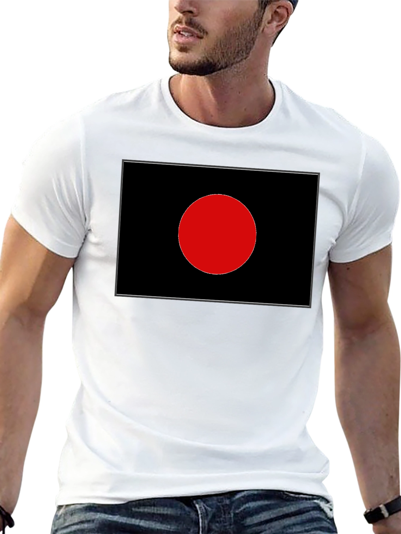 Minimalist Japan Flag T-Shirt - Classic Design