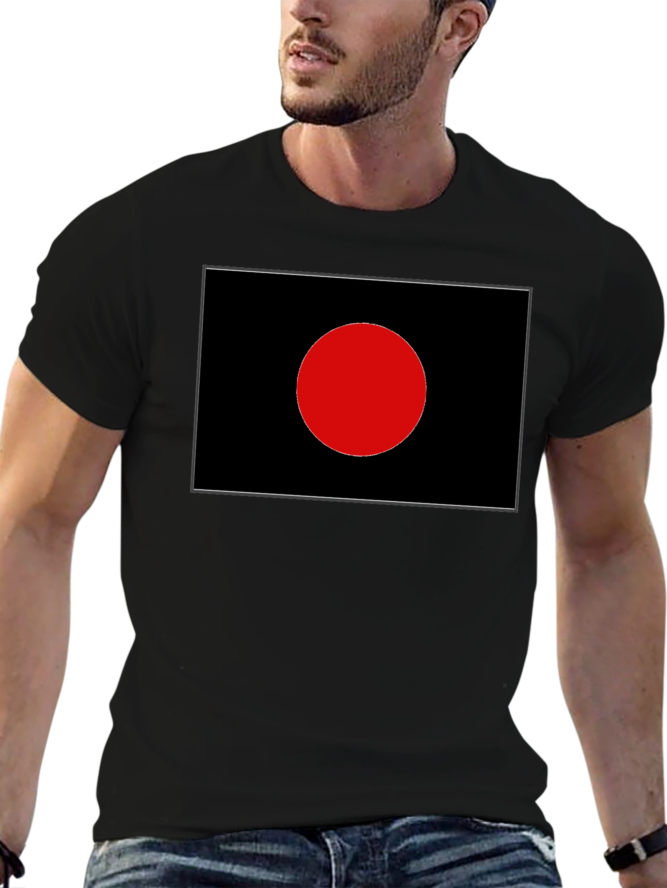 Minimalist Japan Flag T-Shirt - Classic Design