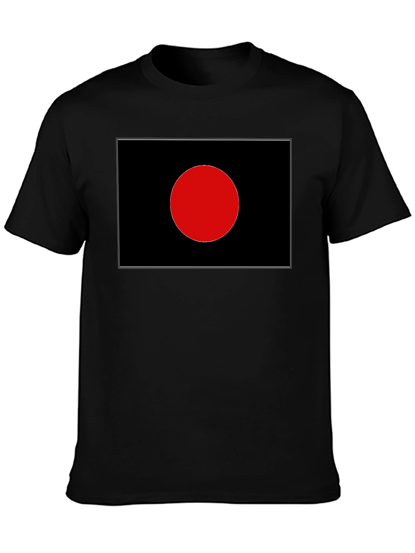 Minimalist Japan Flag T-Shirt - Classic Design