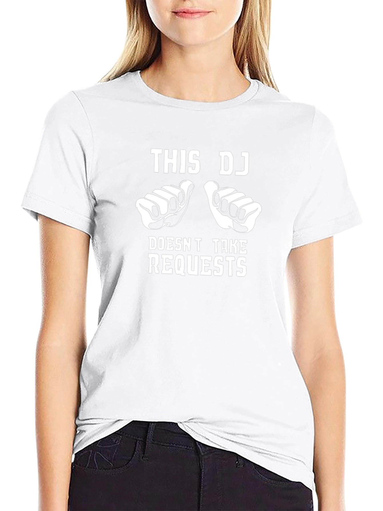 Funny DJ T-Shirt - Doesnt Take Requests
