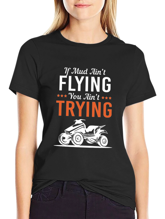 Mud Flying ATV Graphic Tee