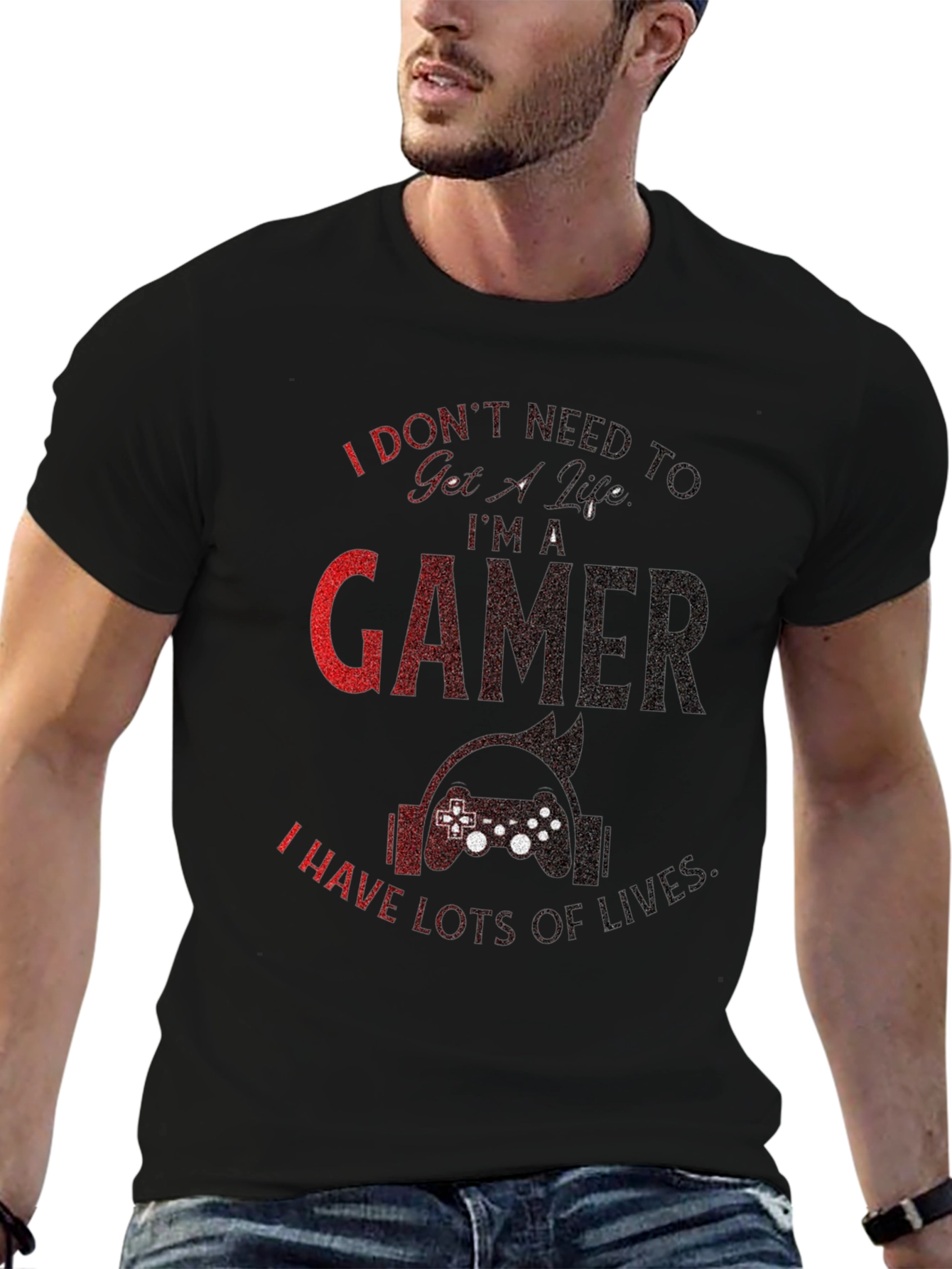 Im A Gamer T-Shirt - Funny Gamer Graphic Tee