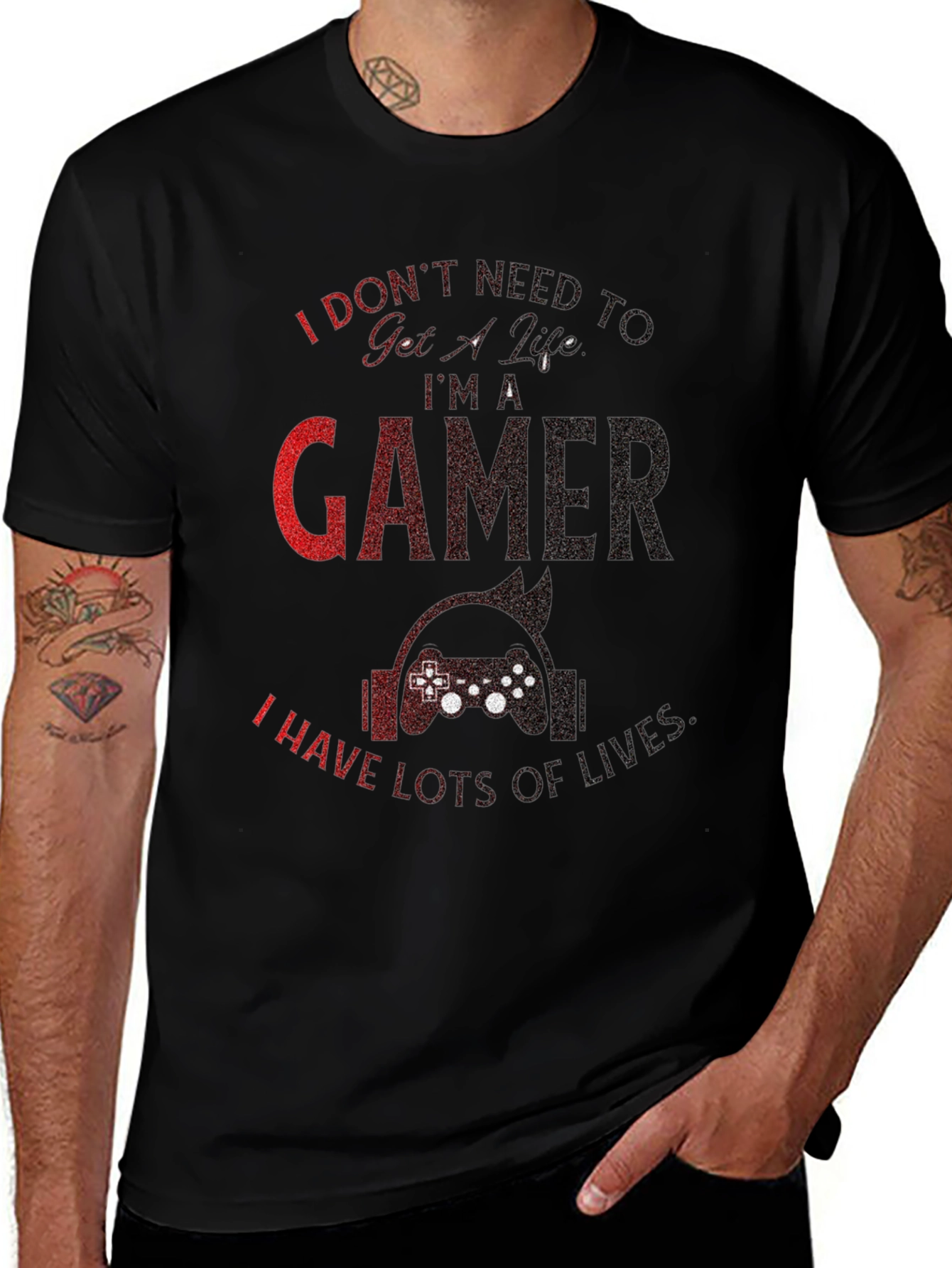 Im A Gamer T-Shirt - Funny Gamer Graphic Tee