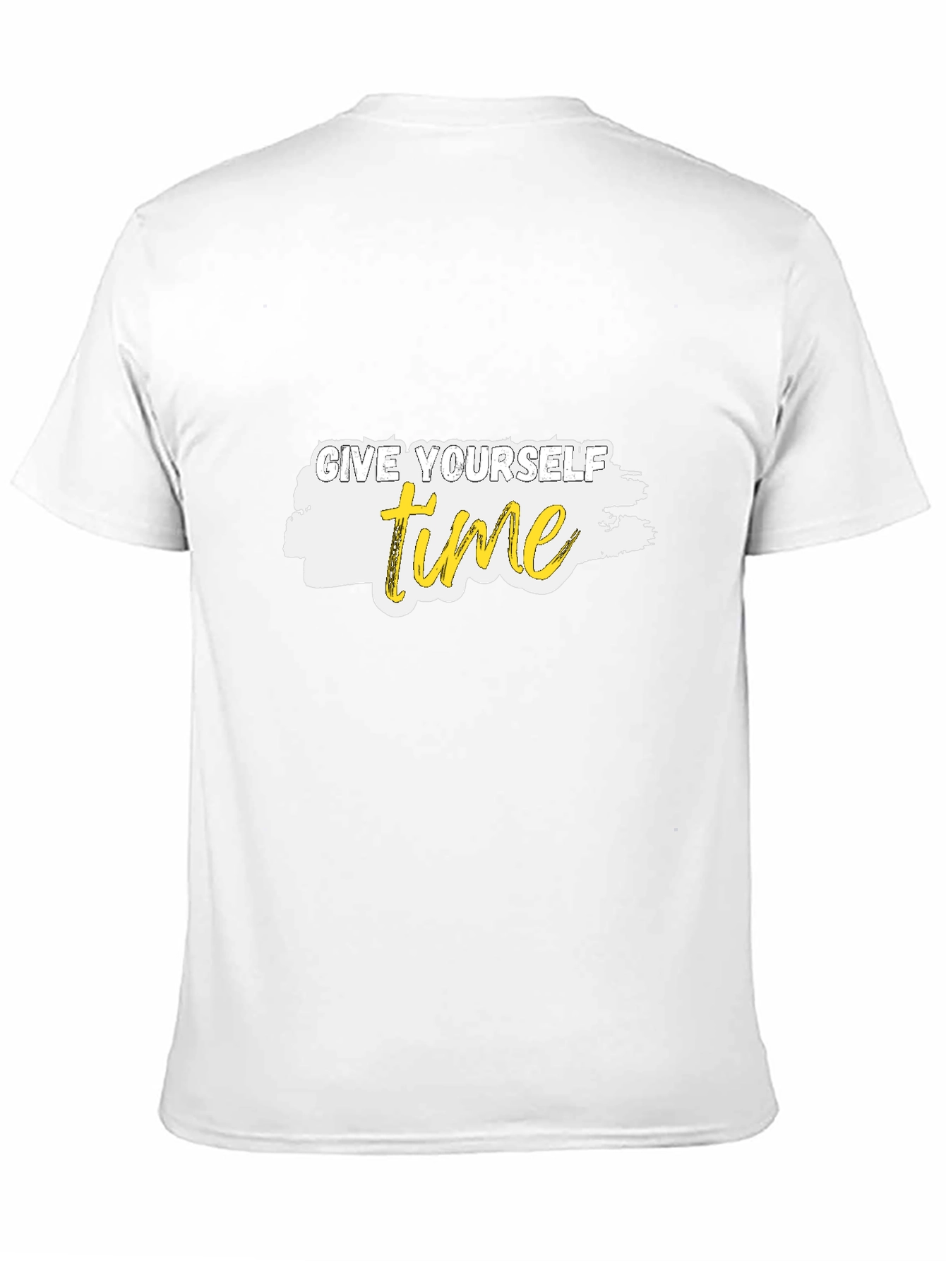 Give Yourself Time Black Graphic Tee
