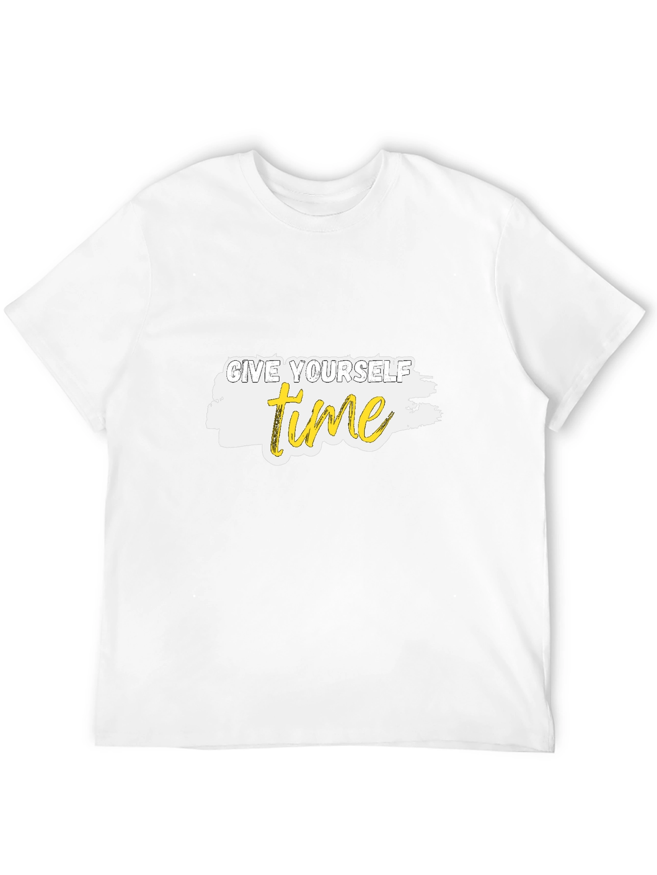 Give Yourself Time Black Graphic Tee