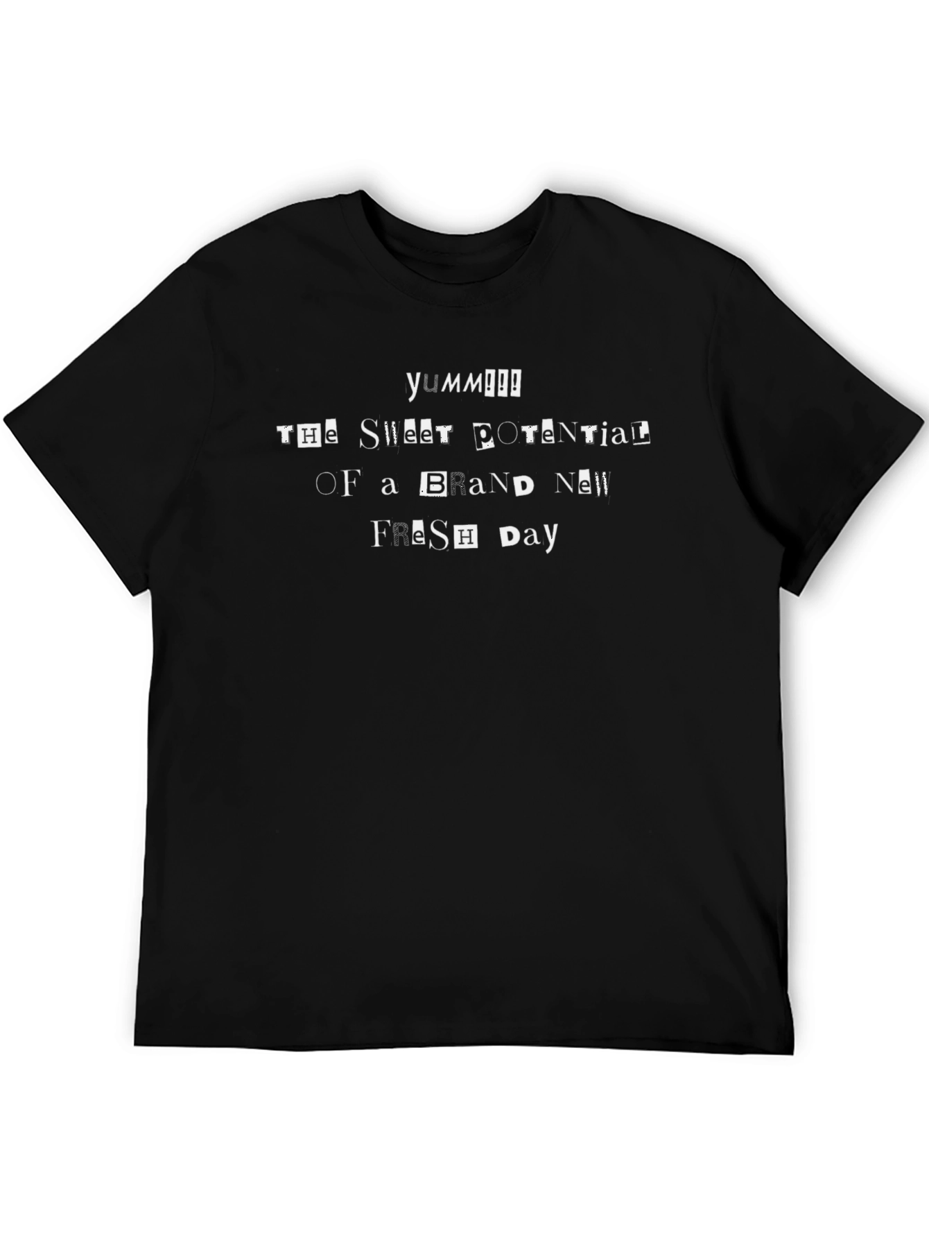 Fresh Day Graphic T-Shirt - Trendy Casual Tee
