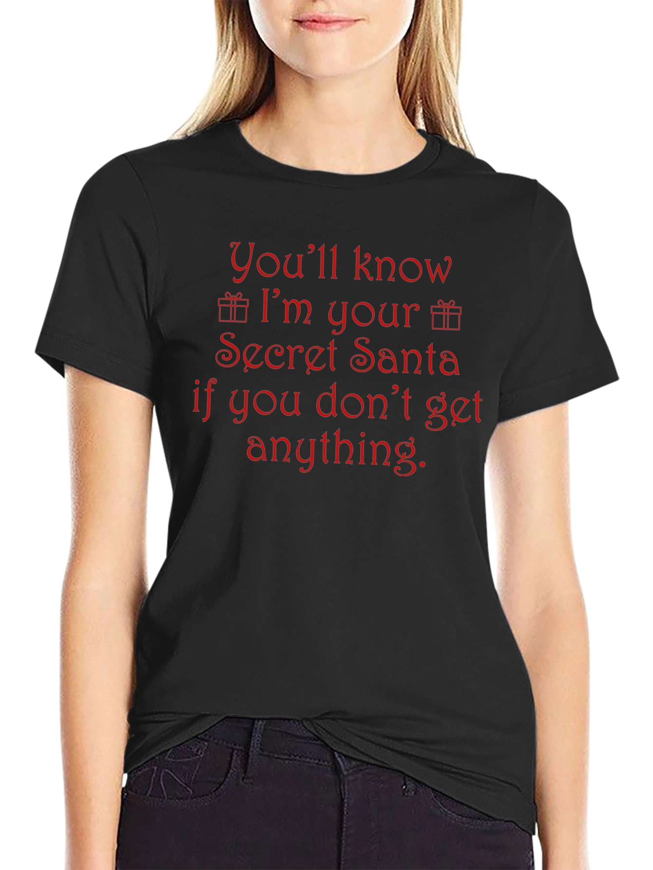 Funny Secret Santa T-Shirt - Gift Idea