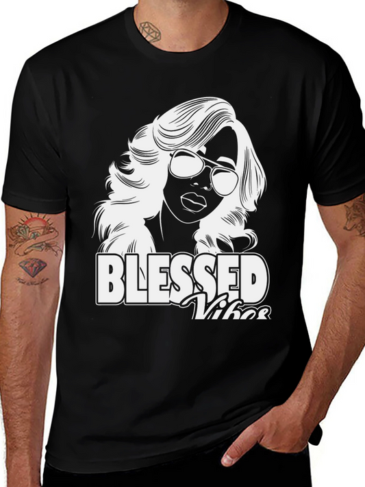 Blessed Vibes Graphic T-Shirt