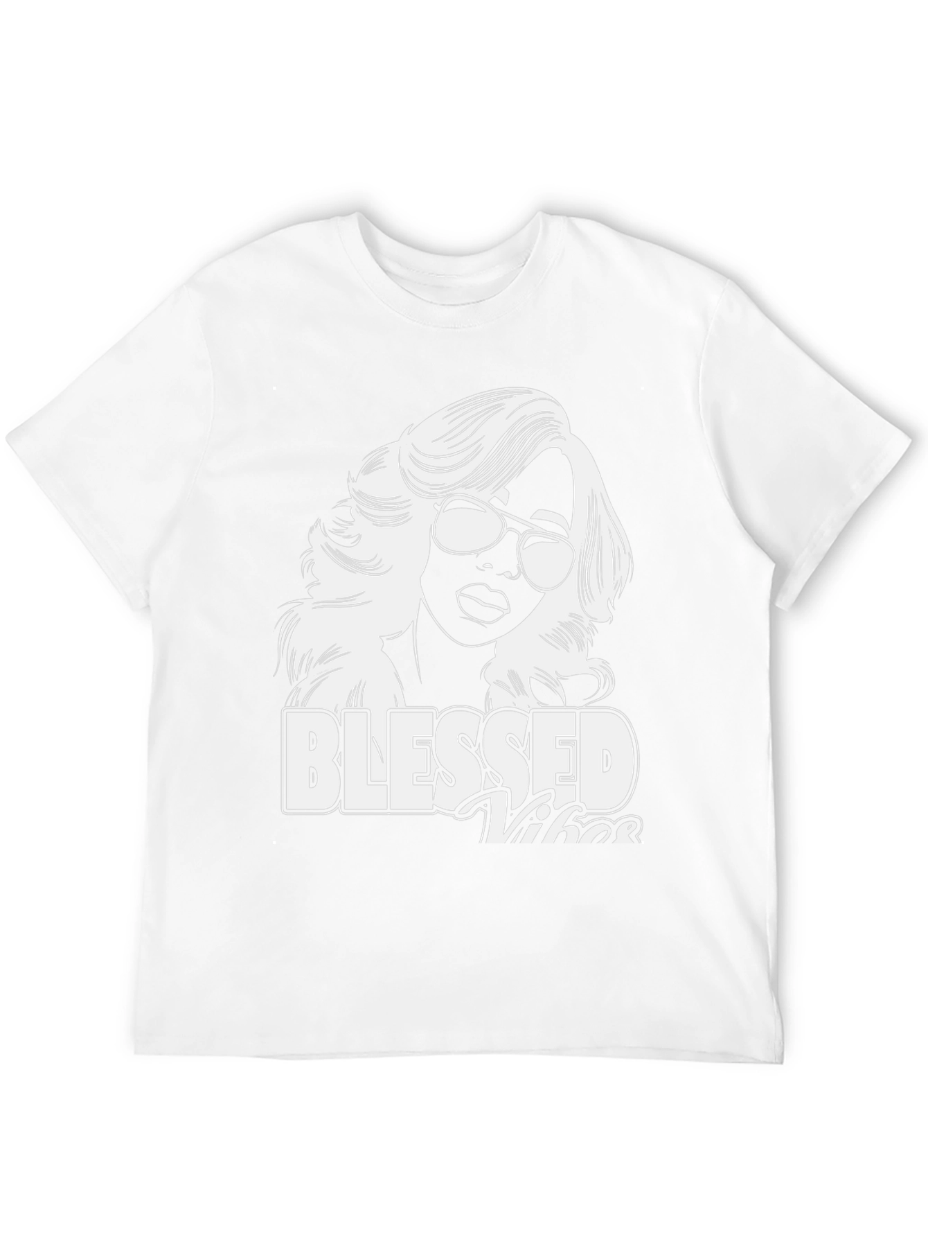 Blessed Vibes Graphic T-Shirt