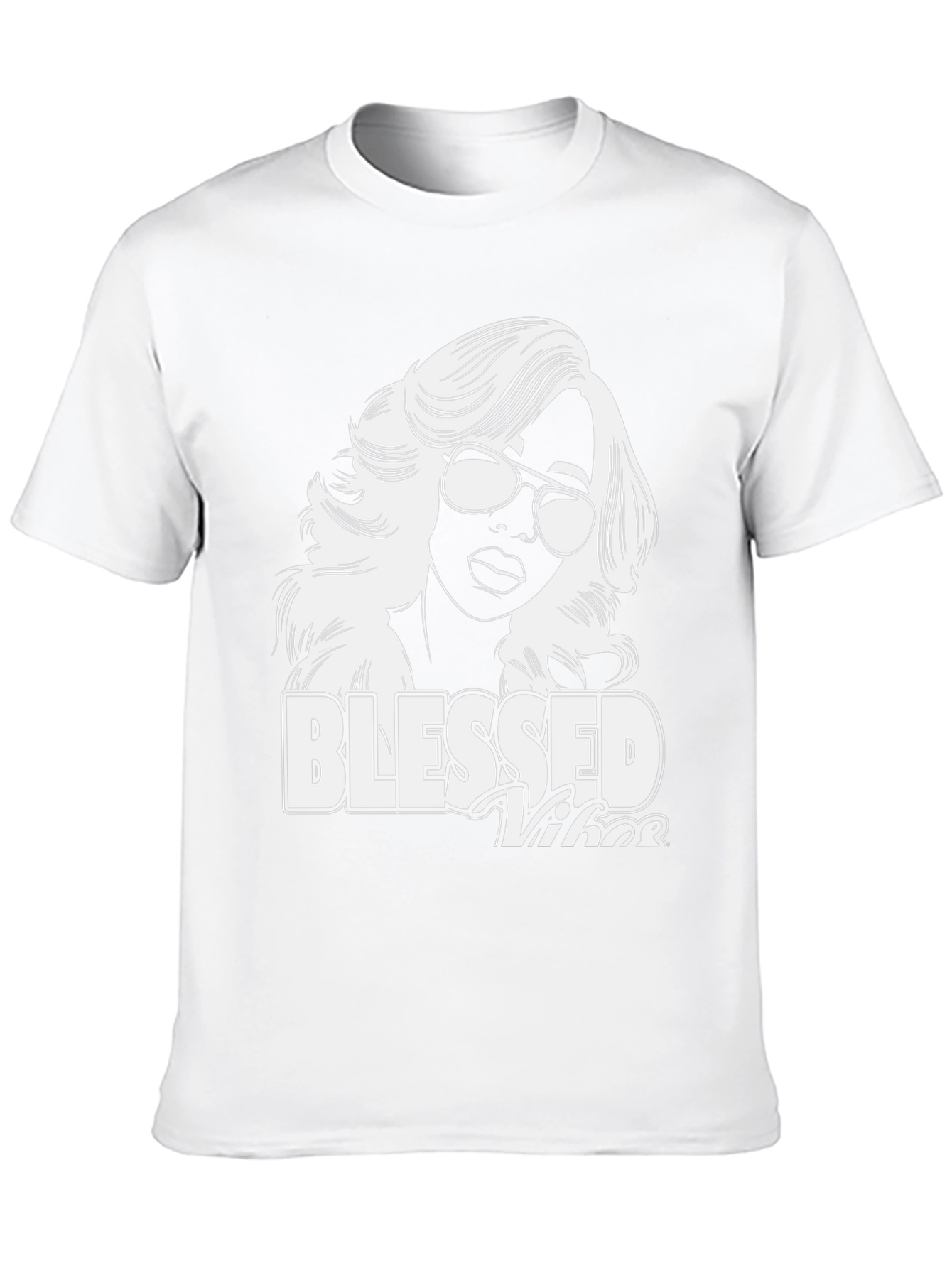 Blessed Vibes Graphic T-Shirt