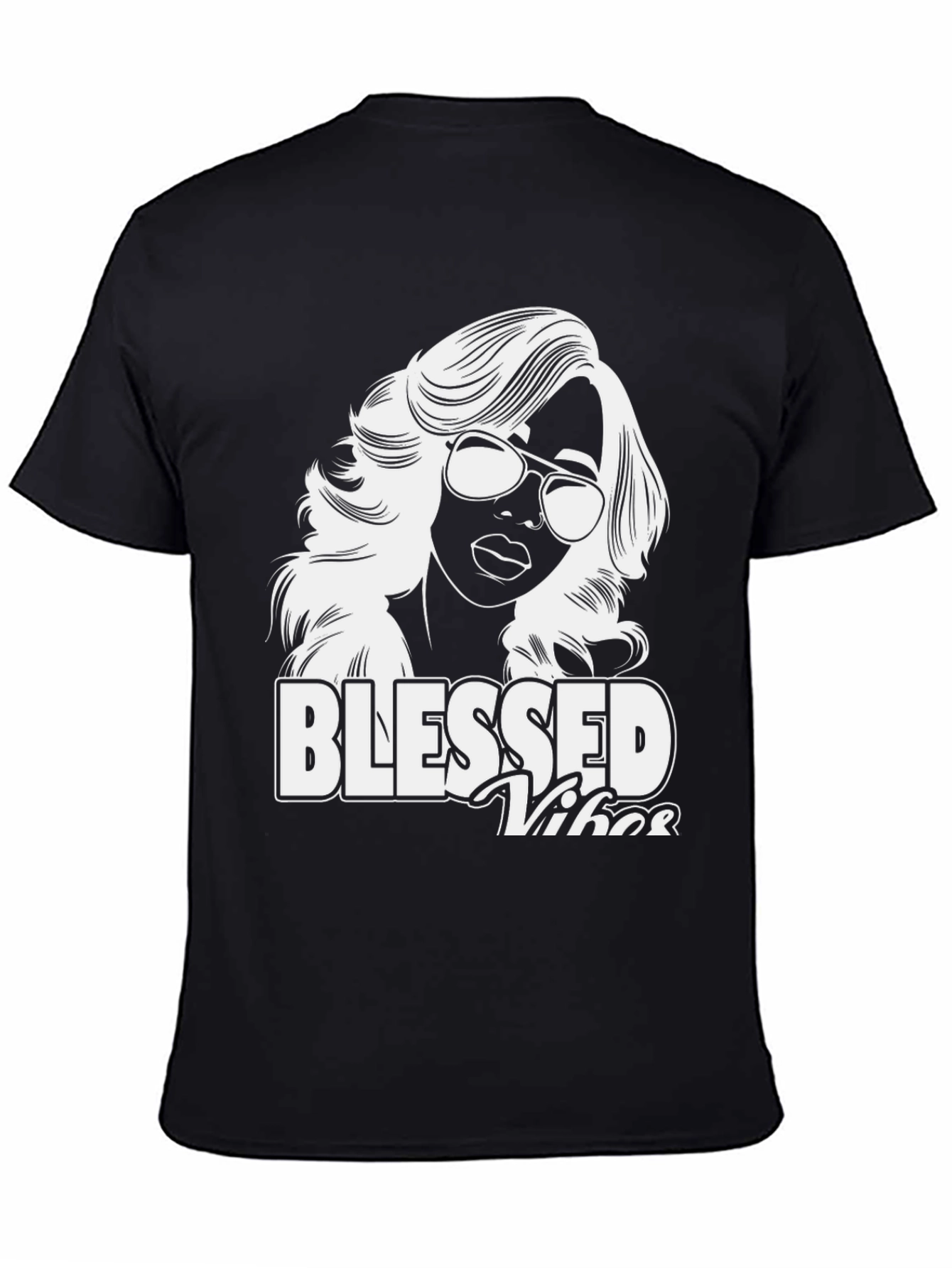 Blessed Vibes Graphic T-Shirt