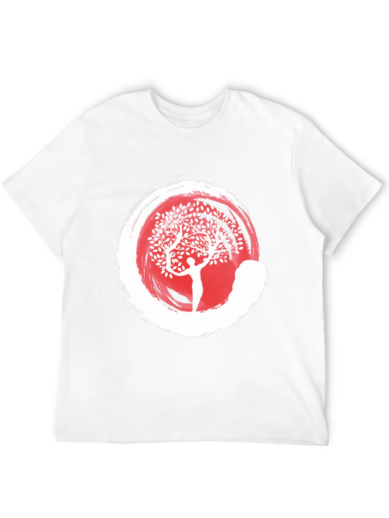 Enso Zen Circle Tree of Life Graphic Tee