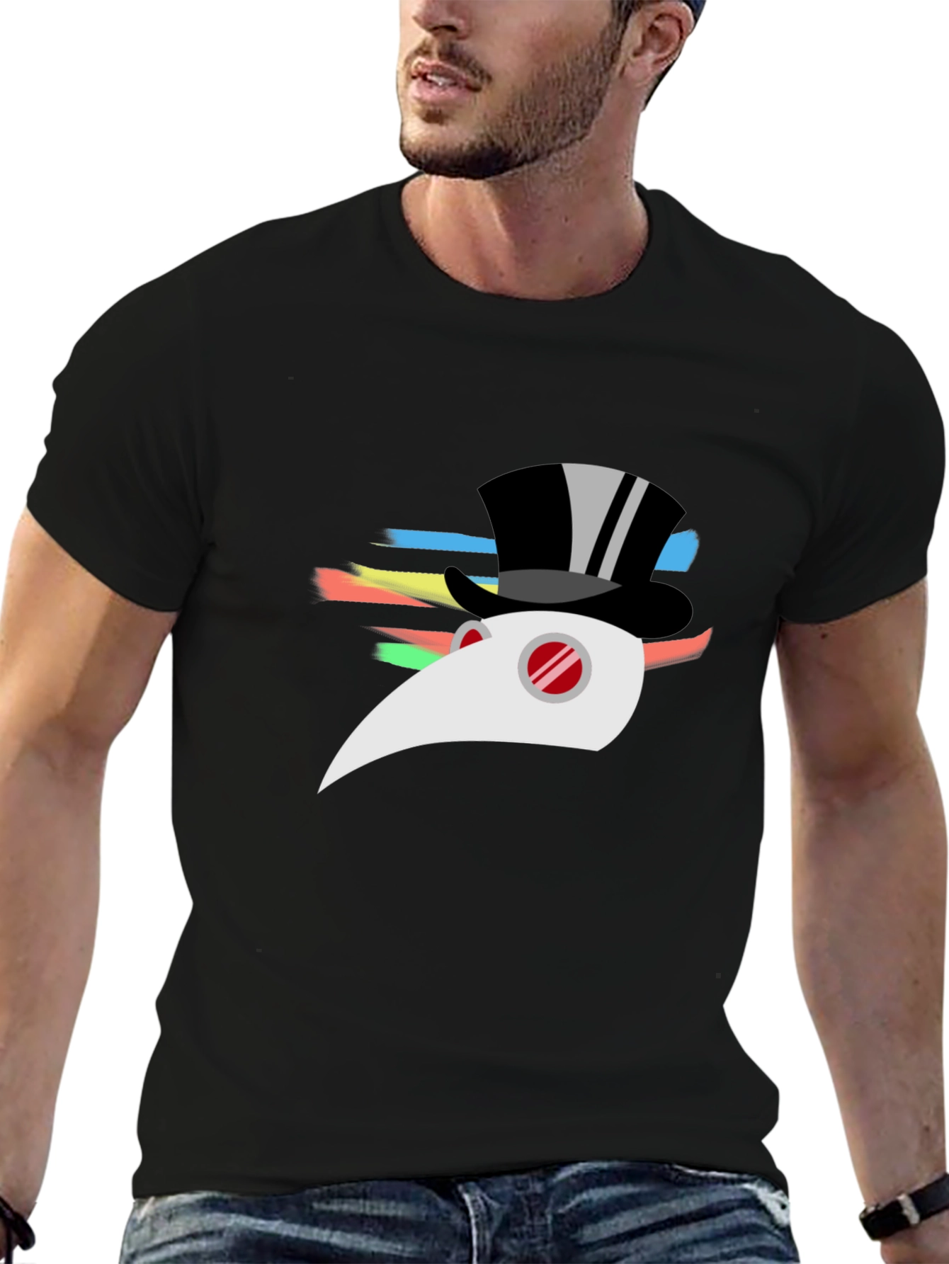 Plague Doctor Tee - Unique Graphic Design