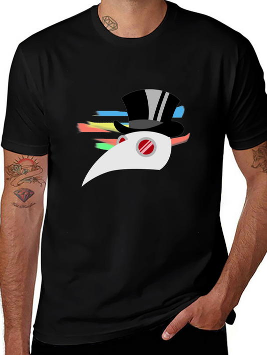 Plague Doctor Tee - Unique Graphic Design