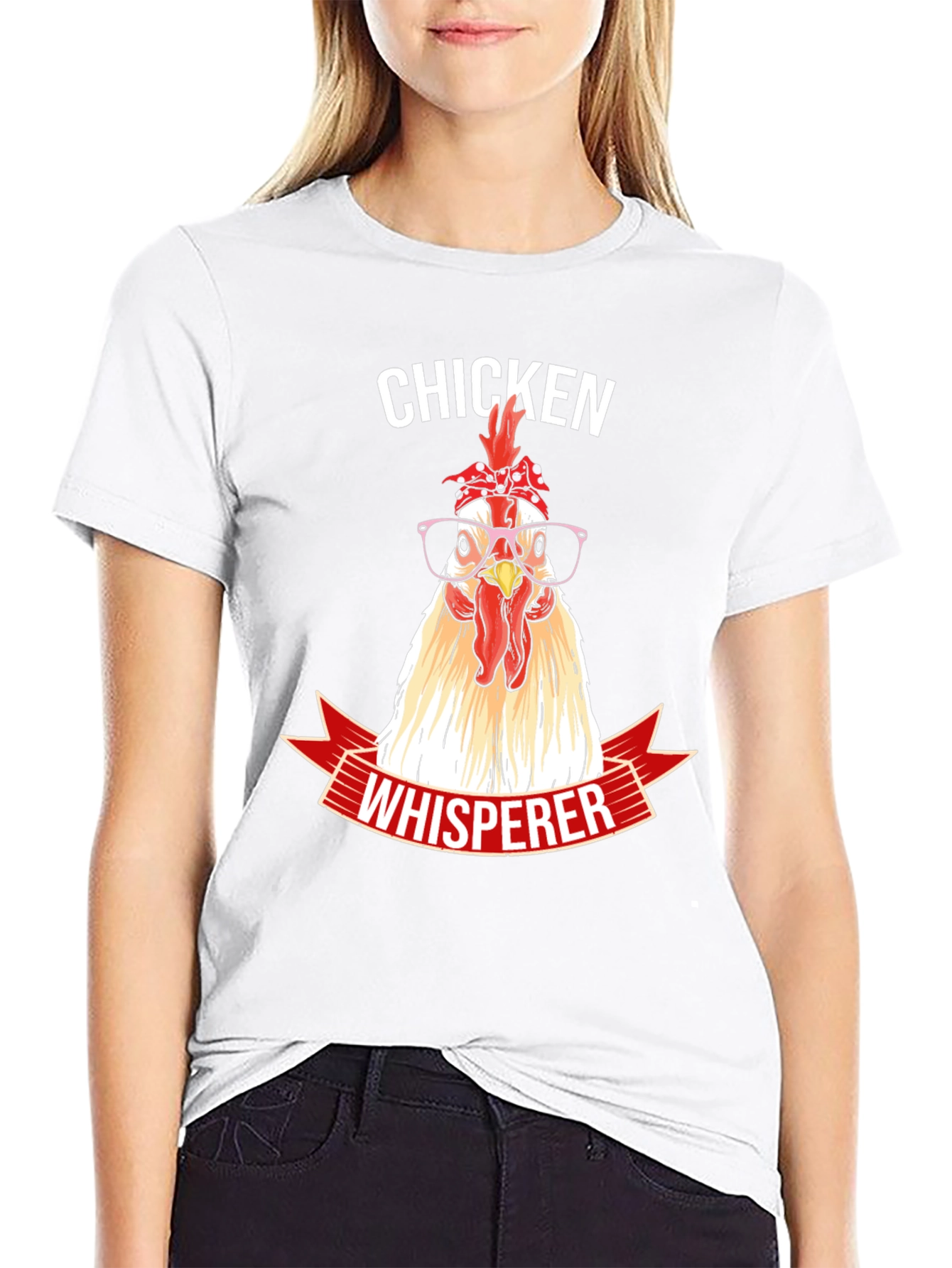 Chicken Whisperer T-Shirt Funny Animal Lover Tee