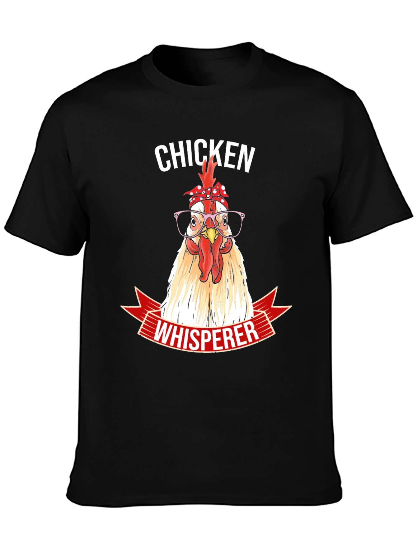 Chicken Whisperer T-Shirt Funny Animal Lover Tee