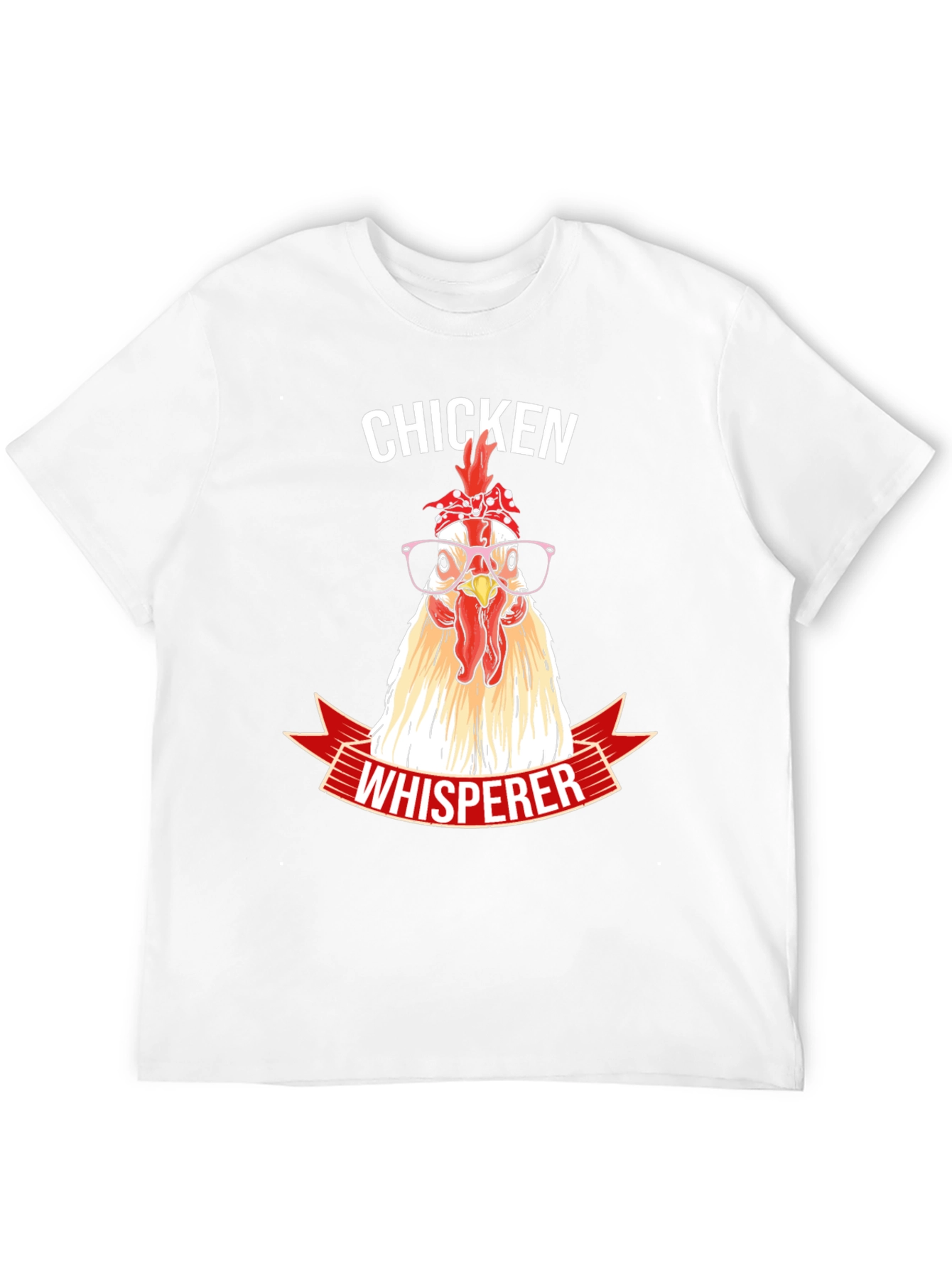 Chicken Whisperer T-Shirt Funny Animal Lover Tee