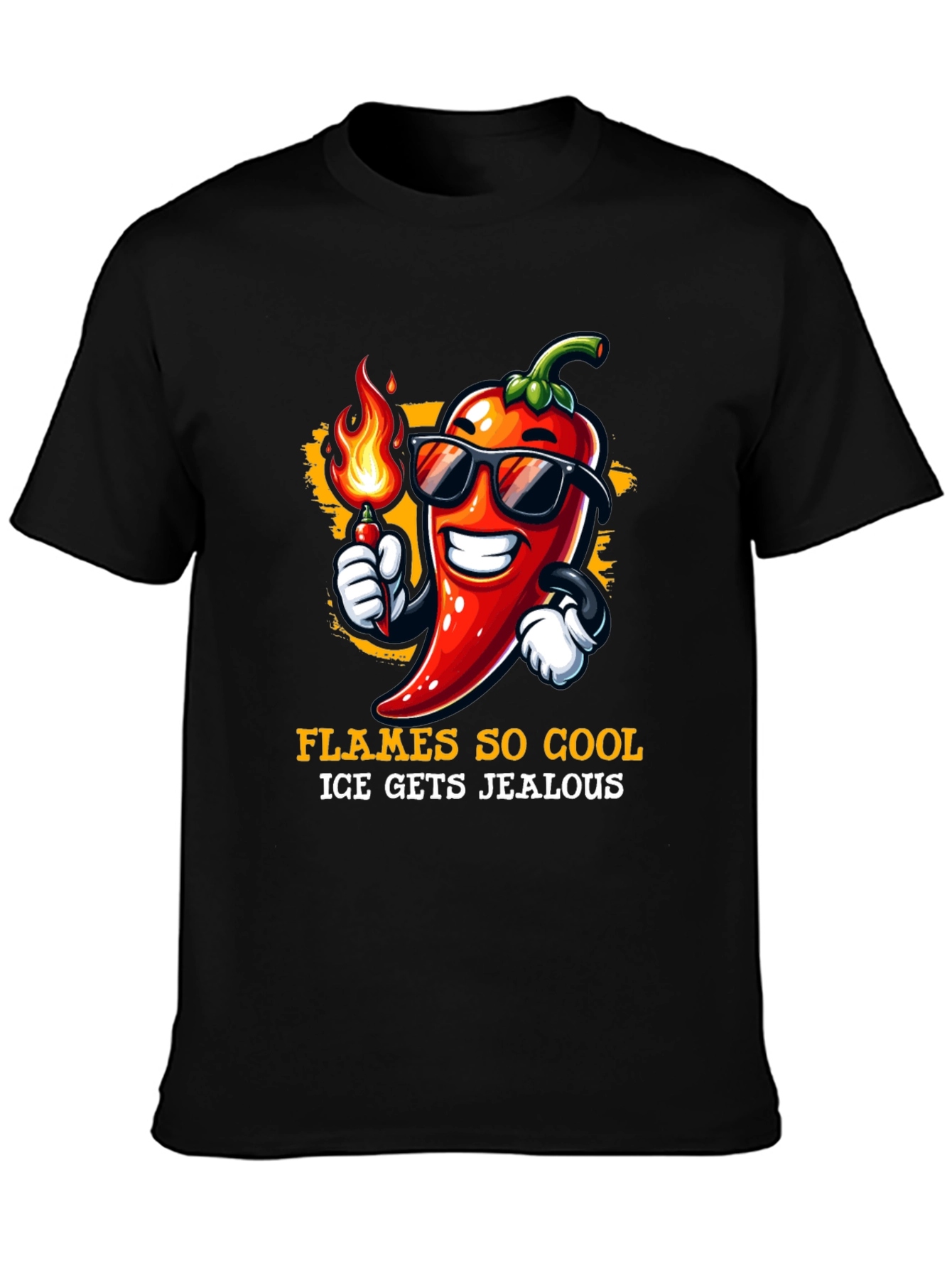 Cool Flames Pepper T-Shirt
