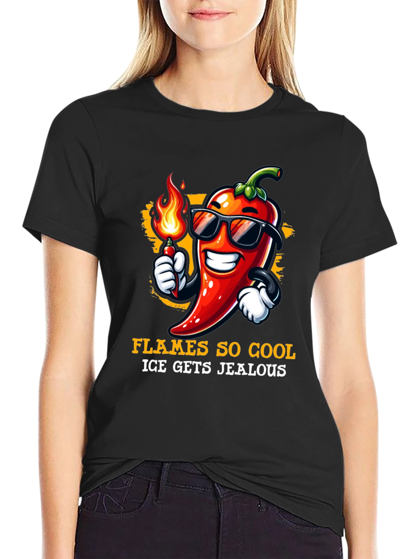 Cool Flames Pepper T-Shirt