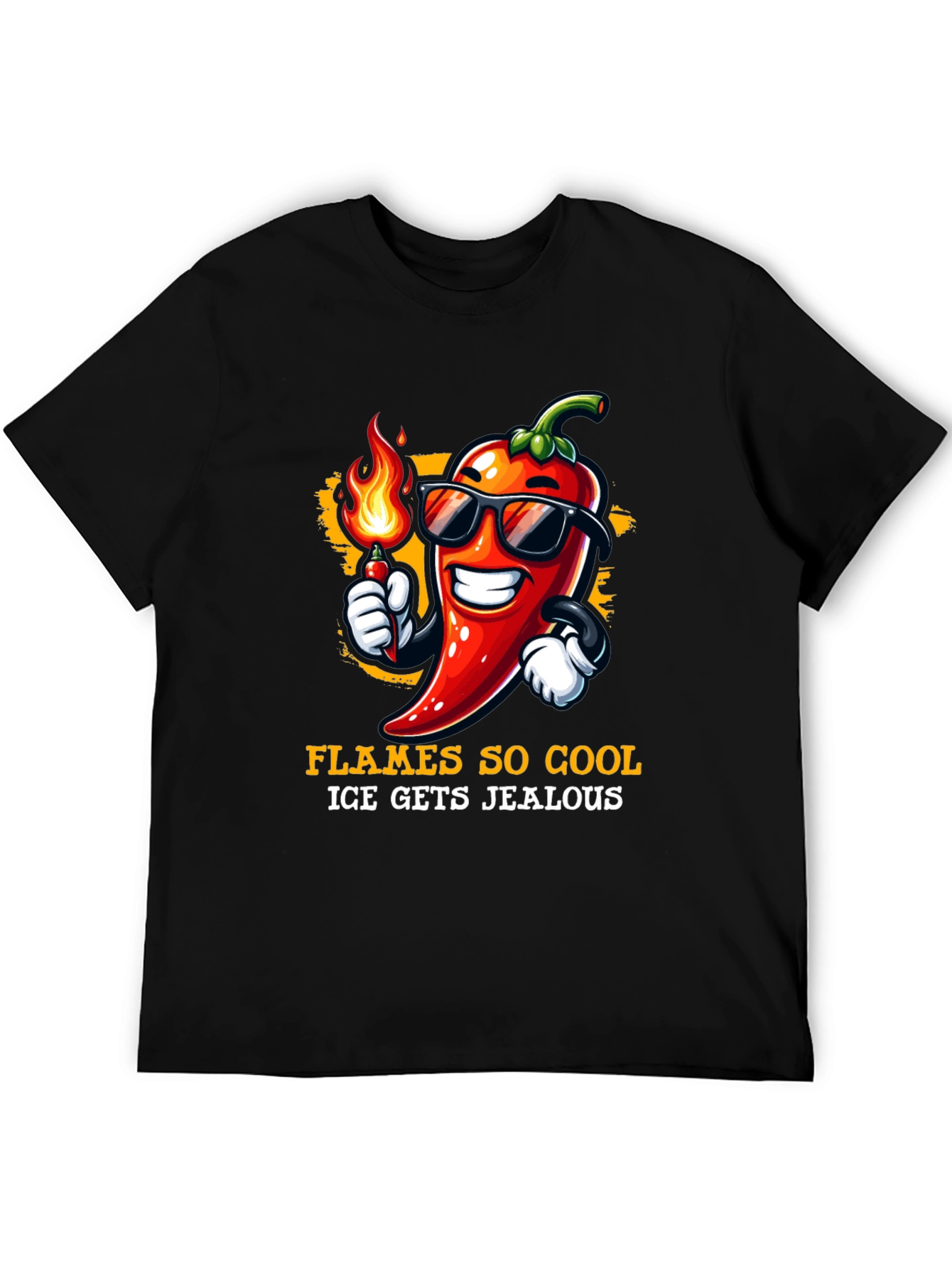 Cool Flames Pepper T-Shirt