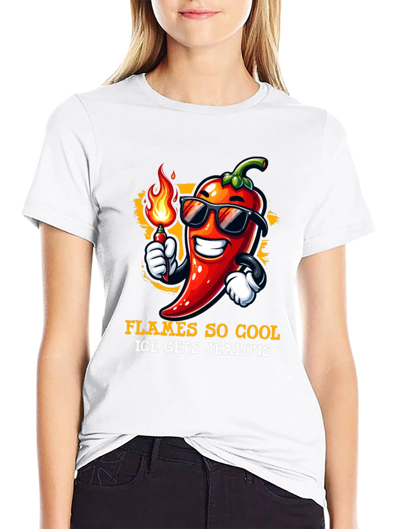 Cool Flames Pepper T-Shirt